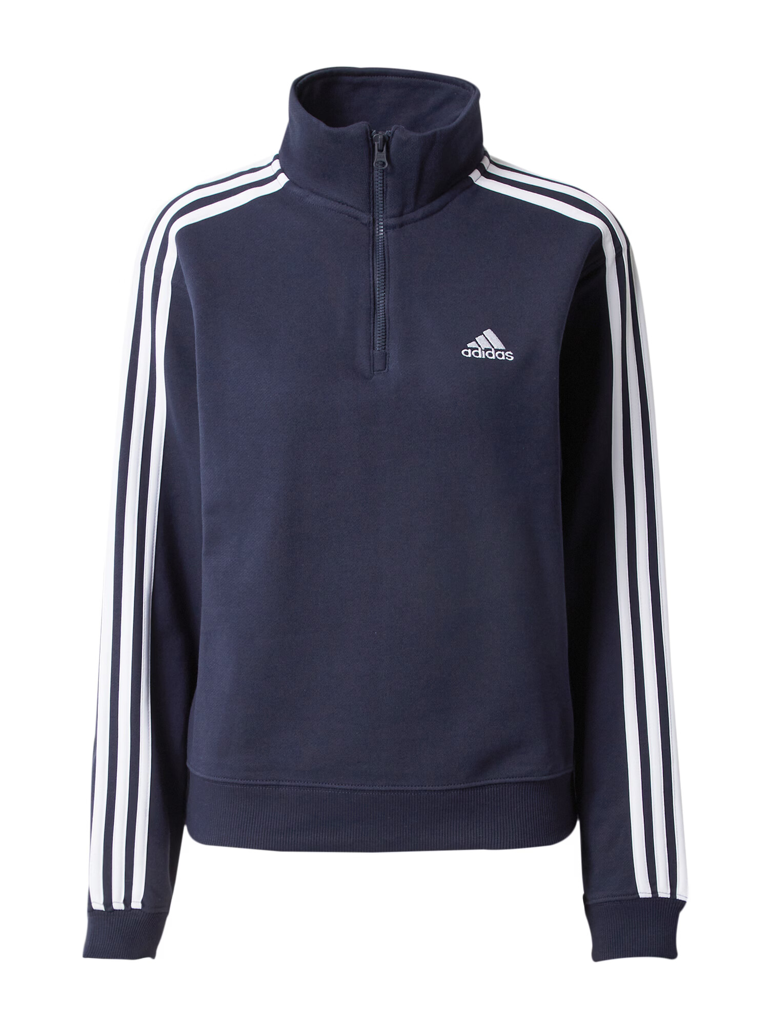 ADIDAS SPORTSWEAR Αθλητική μπλούζα φούτερ 'Essentials 3-Stripes ' ναυτικό μπλε / λευκό - Pepit.gr