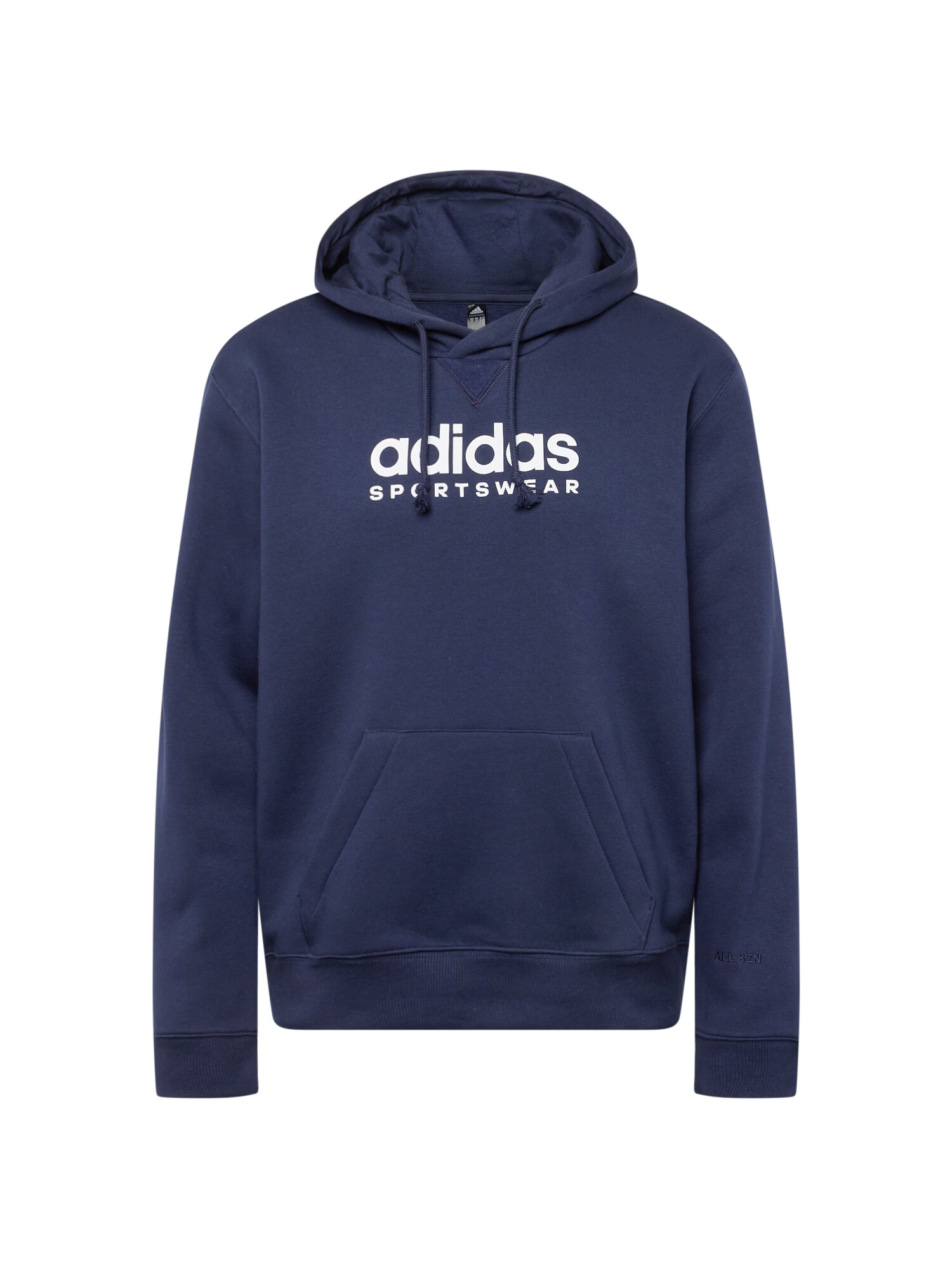 ADIDAS SPORTSWEAR Αθλητική μπλούζα φούτερ ναυτικό μπλε / λευκό - Pepit.gr