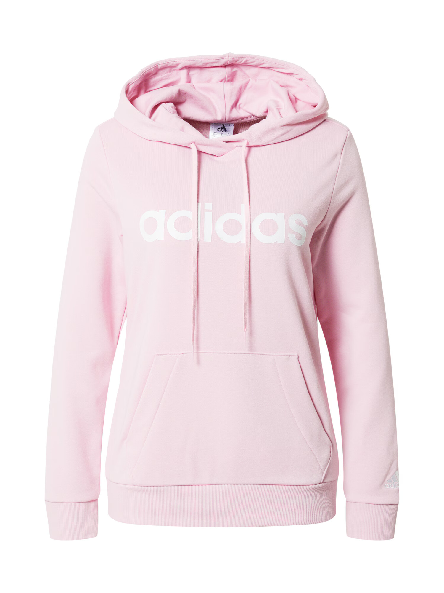 ADIDAS SPORTSWEAR Αθλητική μπλούζα φούτερ ρόδινο / λευκό - Pepit.gr