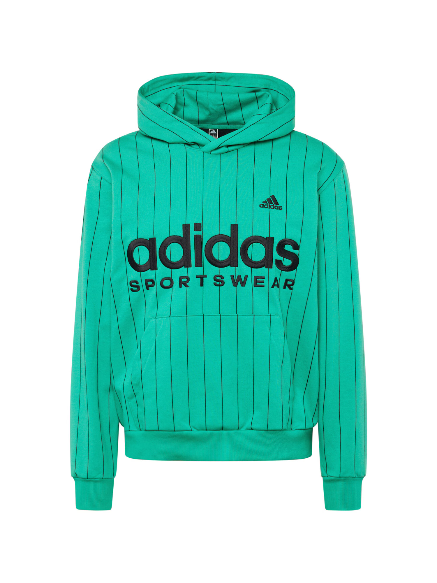 ADIDAS SPORTSWEAR Αθλητική μπλούζα φούτερ πράσινο γρασιδιού / μαύρο - Pepit.gr