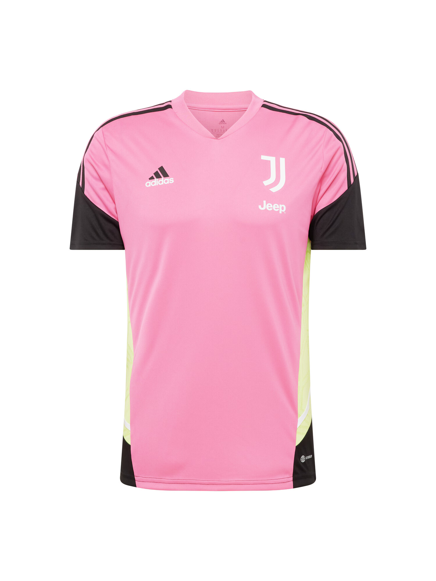 ADIDAS SPORTSWEAR Αθλητική φανέλα ' Juventus Turin Condivo 22 ' μοσχολέμονο / ροζ / μαύρο / λευκό - Pepit.gr