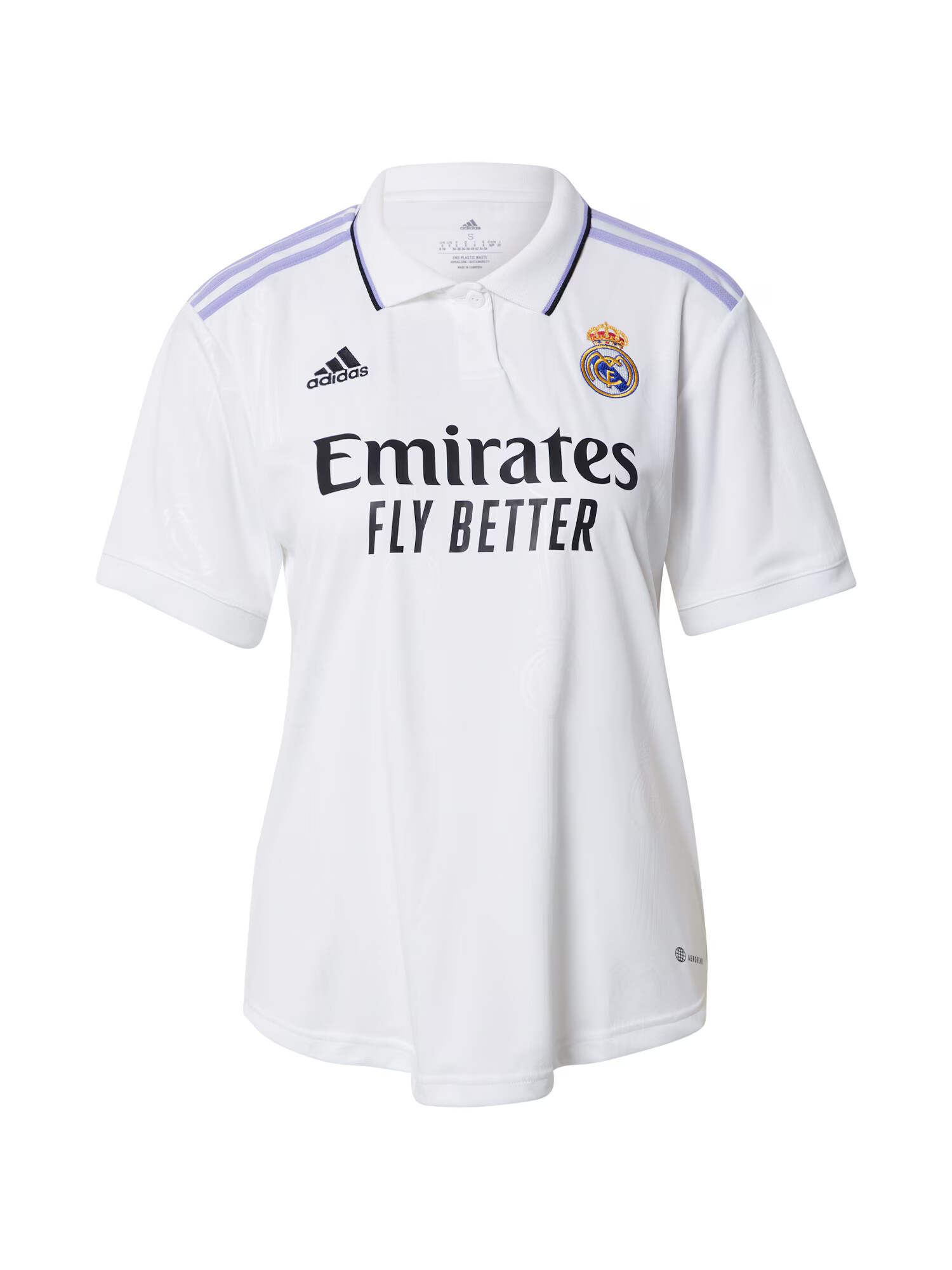 ADIDAS SPORTSWEAR Αθλητική φανέλα 'Real Madrid 22/23 Home' ναυτικό μπλε / κίτρινο / λιλά / λευκό - Pepit.gr