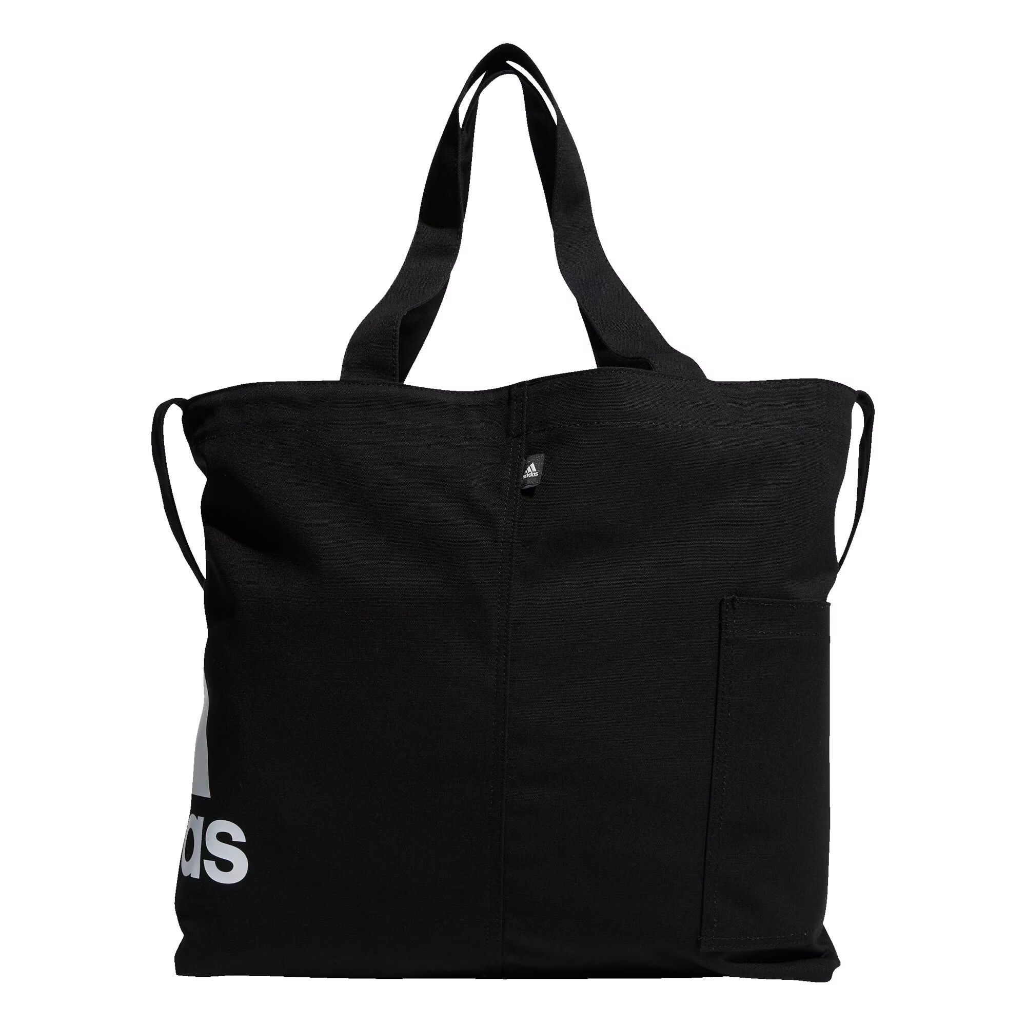 ADIDAS SPORTSWEAR Αθλητική τσάντα 'Canvas Tote' μαύρο / λευκό - Pepit.gr