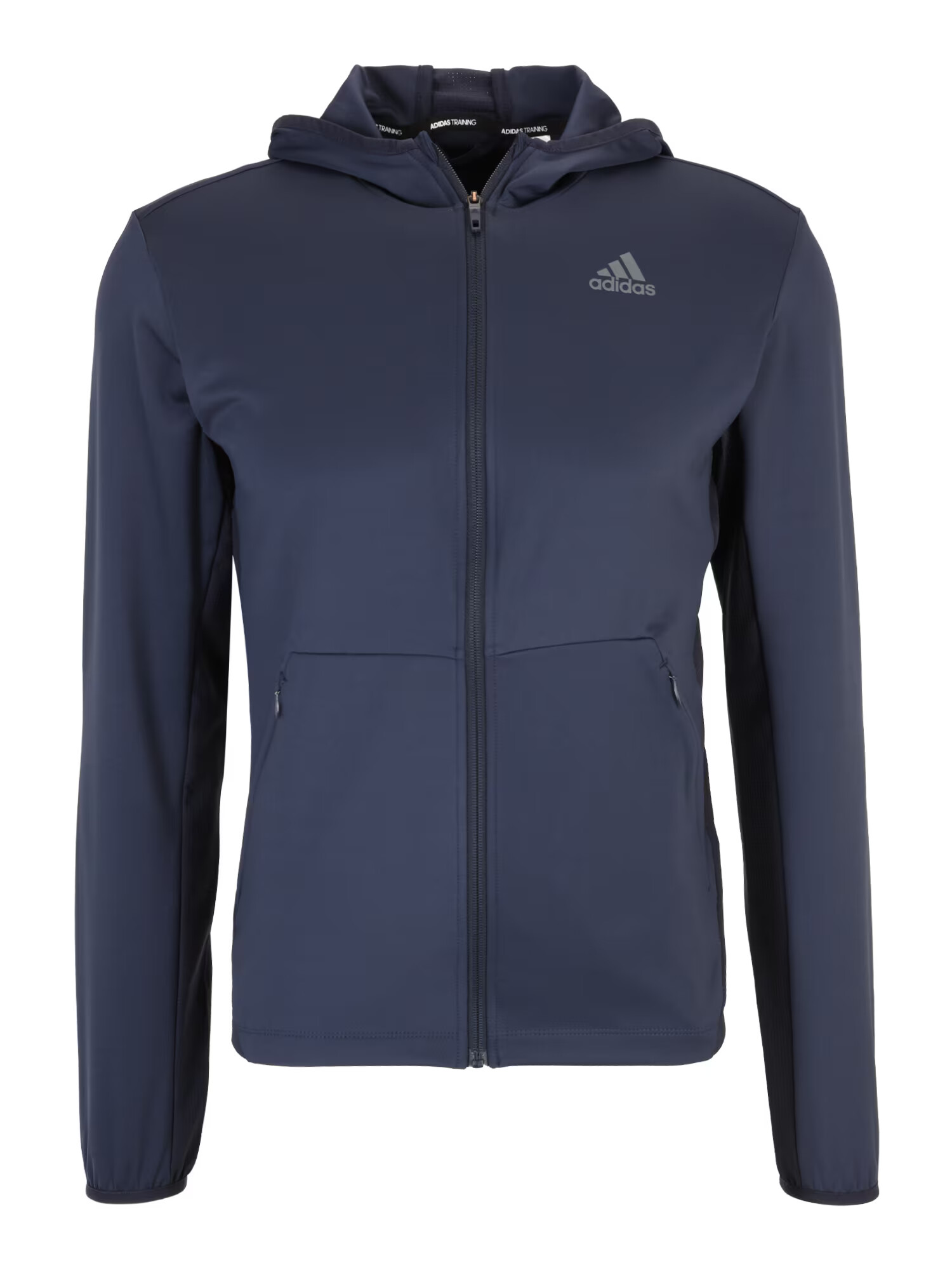 ADIDAS SPORTSWEAR Αθλητική ζακέτα φούτερ μπλε μαρέν / γκρι - Pepit.gr