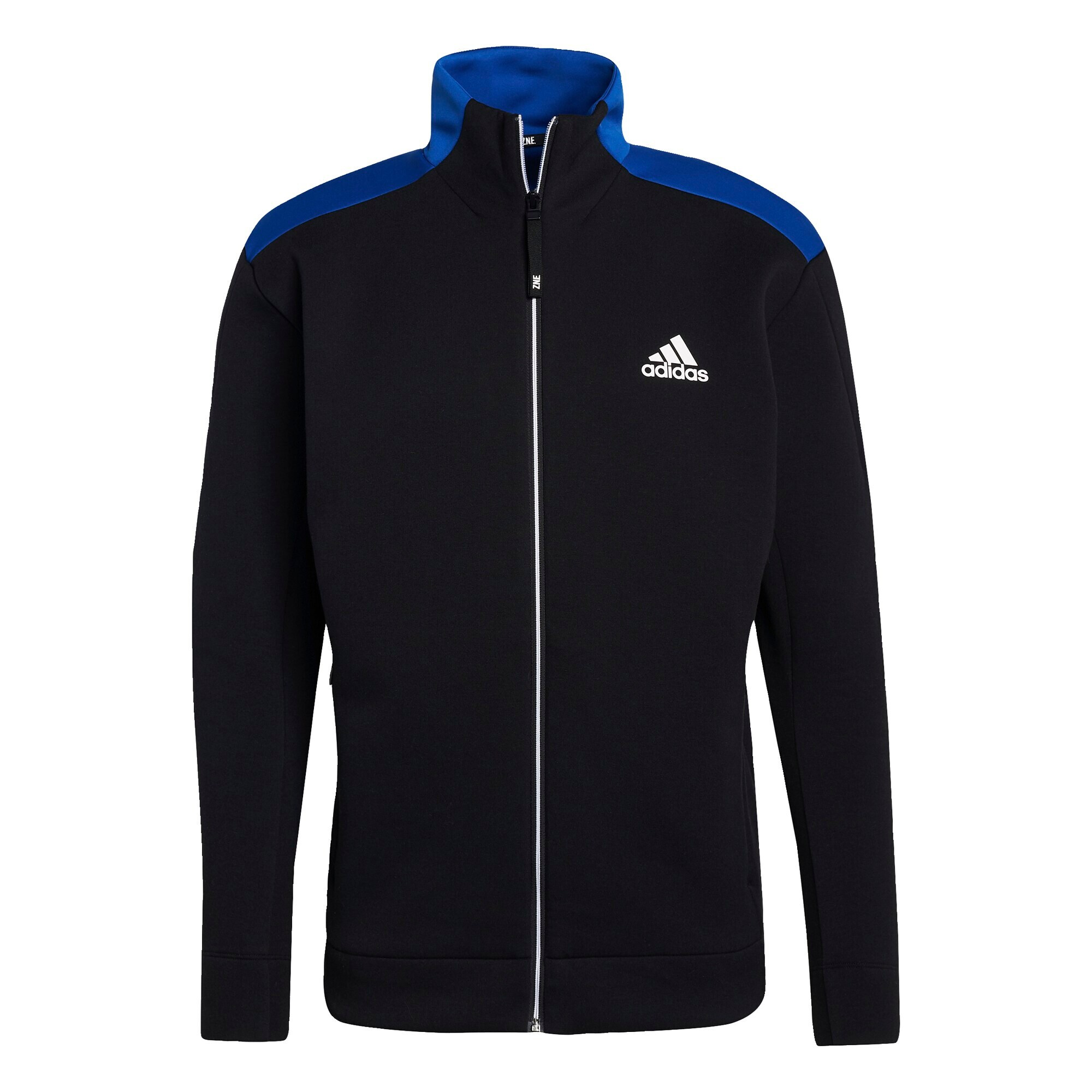 ADIDAS SPORTSWEAR Αθλητική ζακέτα φούτερ μπλε / μαύρο / λευκό - Pepit.gr