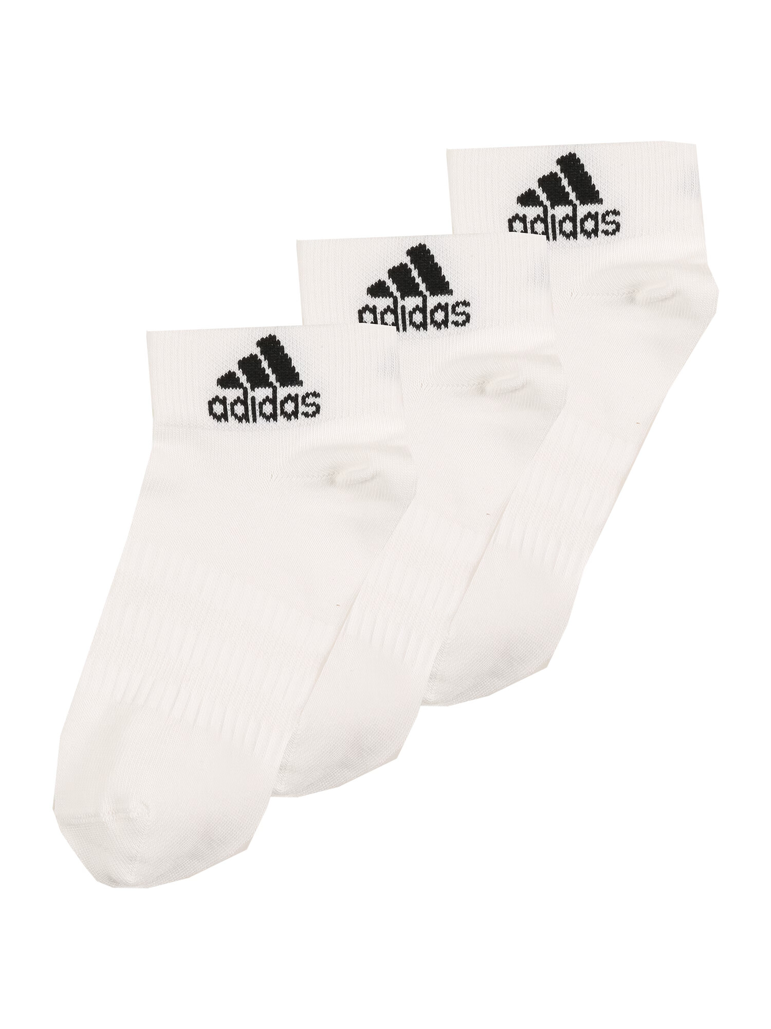 ADIDAS SPORTSWEAR Αθλητικές κάλτσες 'LIGHT ANK 3PP' μαύρο / λευκό - Pepit.gr