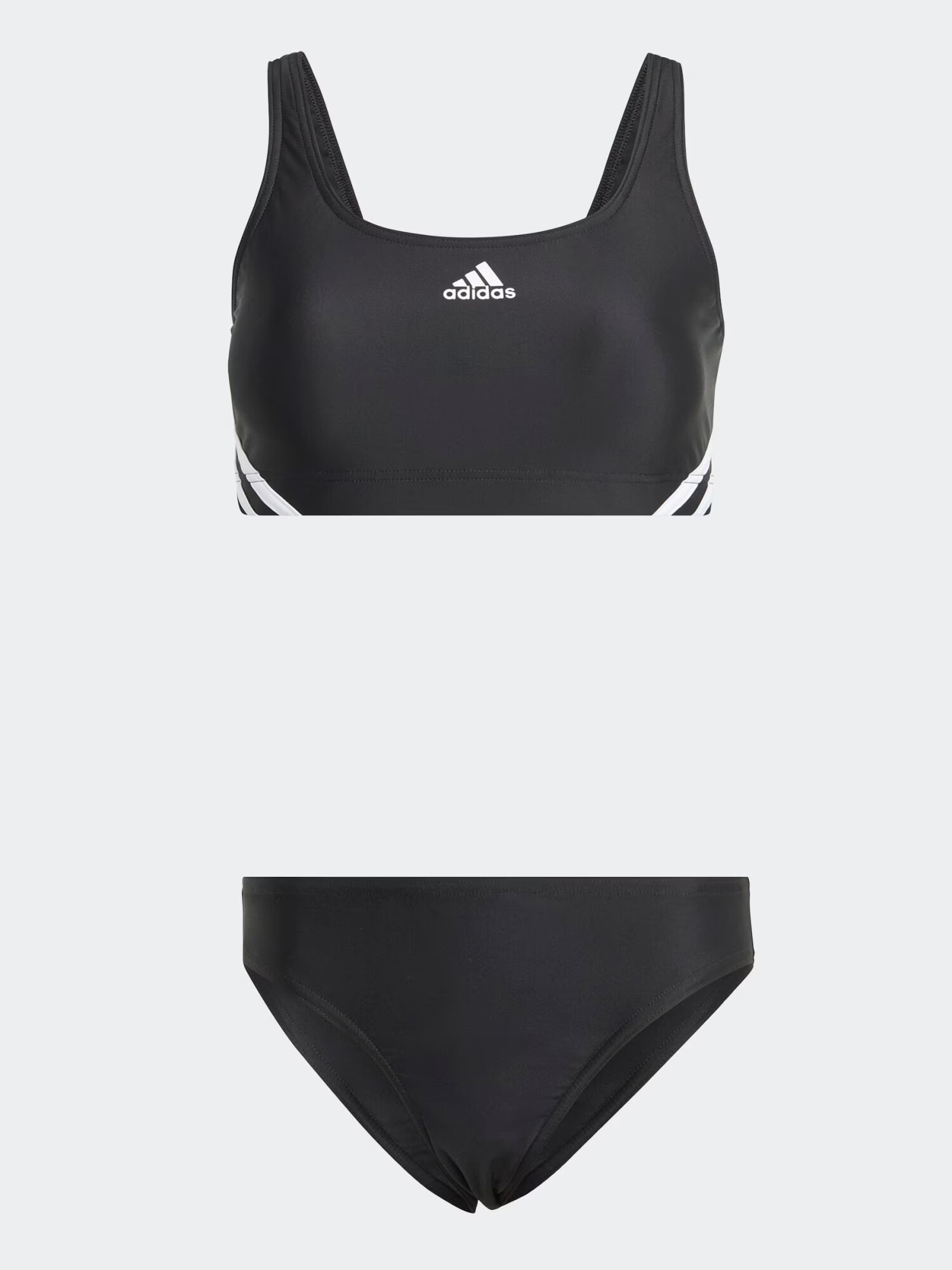 ADIDAS SPORTSWEAR Αθλητικό μπικίνι '3-Stripes' μαύρο / λευκό - Pepit.gr