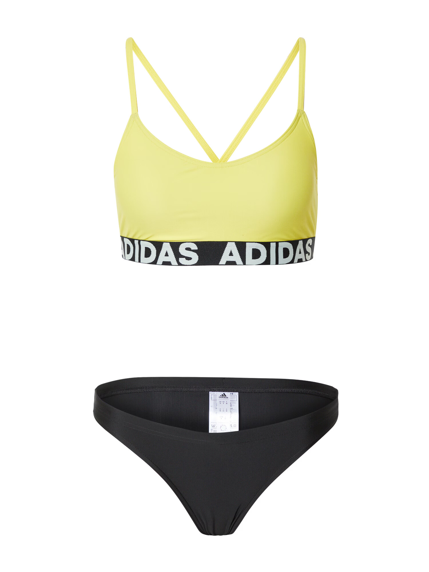 ADIDAS SPORTSWEAR Αθλητικό μπικίνι 'Beach' κίτρινο / γκρι / μαύρο - Pepit.gr