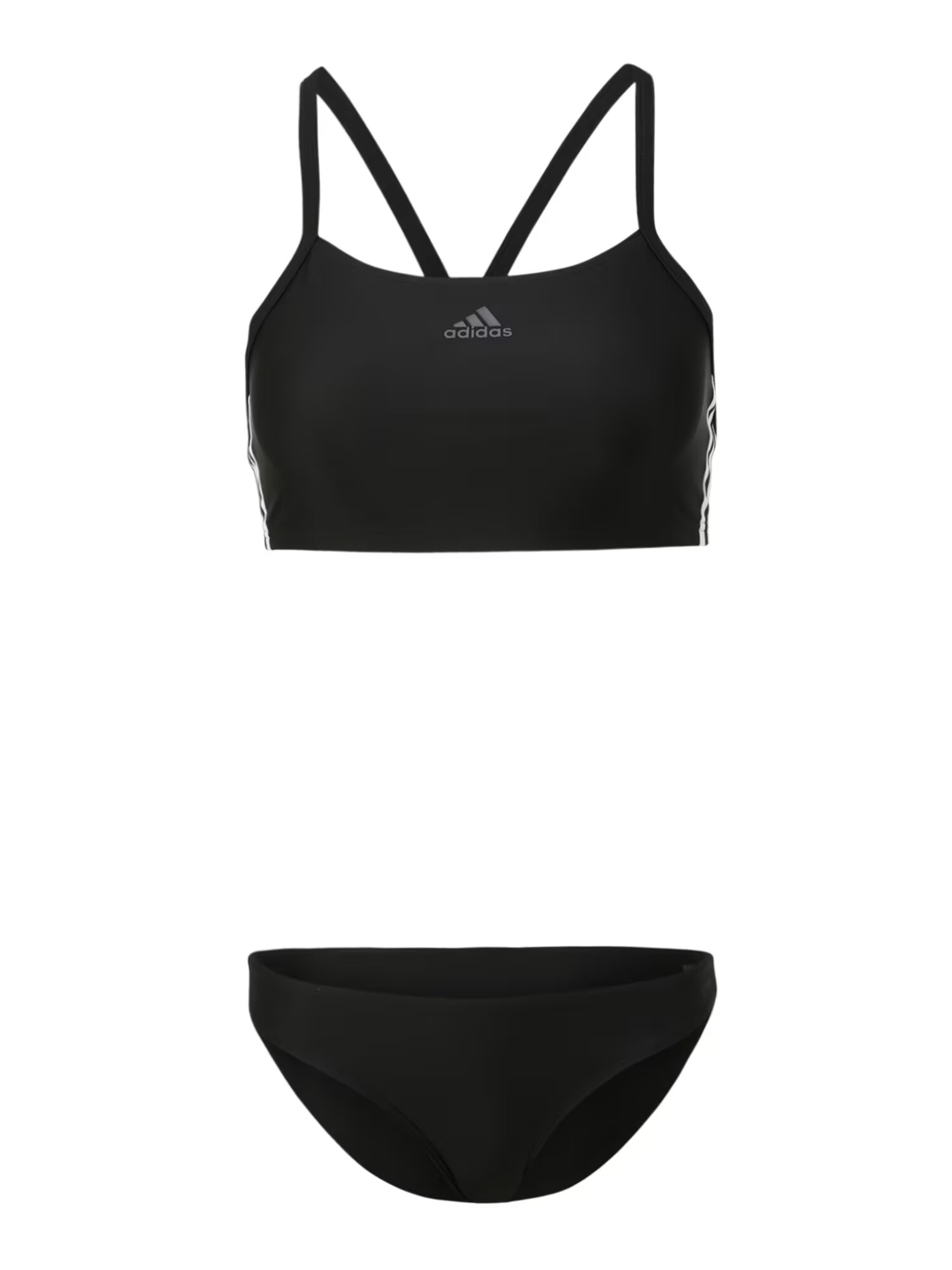 ADIDAS SPORTSWEAR Αθλητικό μπικίνι '3-Stripes' μαύρο / λευκό - Pepit.gr