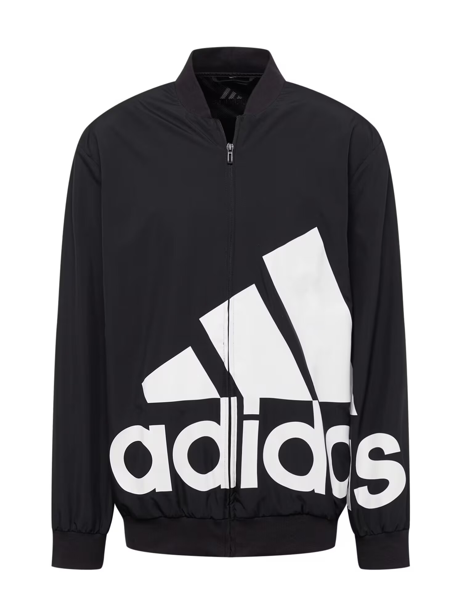 ADIDAS SPORTSWEAR Αθλητικό μπουφάν 'Aeroready Essentials Giant Logo ' μαύρο / λευκό - Pepit.gr