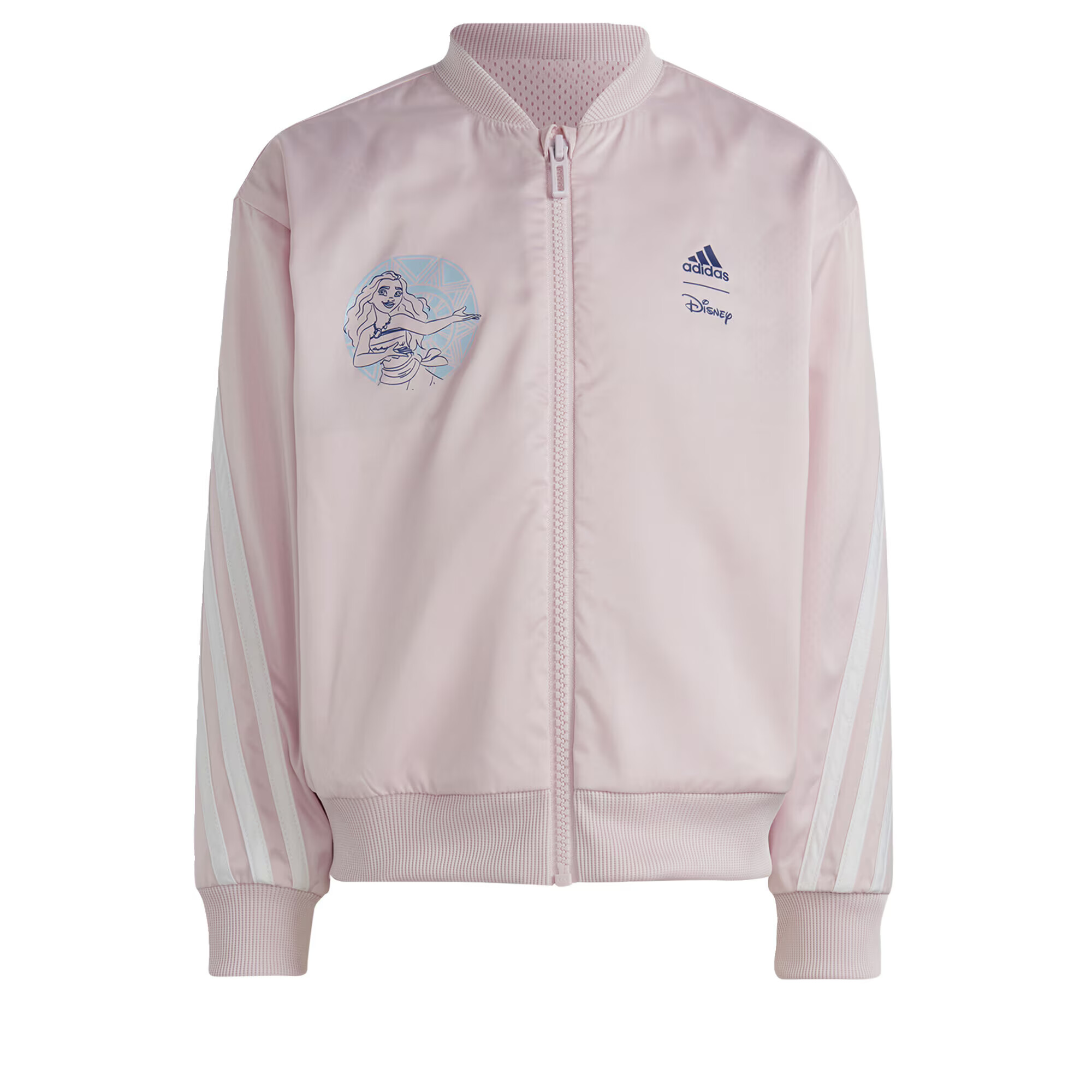 ADIDAS SPORTSWEAR Αθλητικό μπουφάν 'Disney Moana' ναυτικό μπλε / γαλάζιο / ρόδινο / λευκό - Pepit.gr