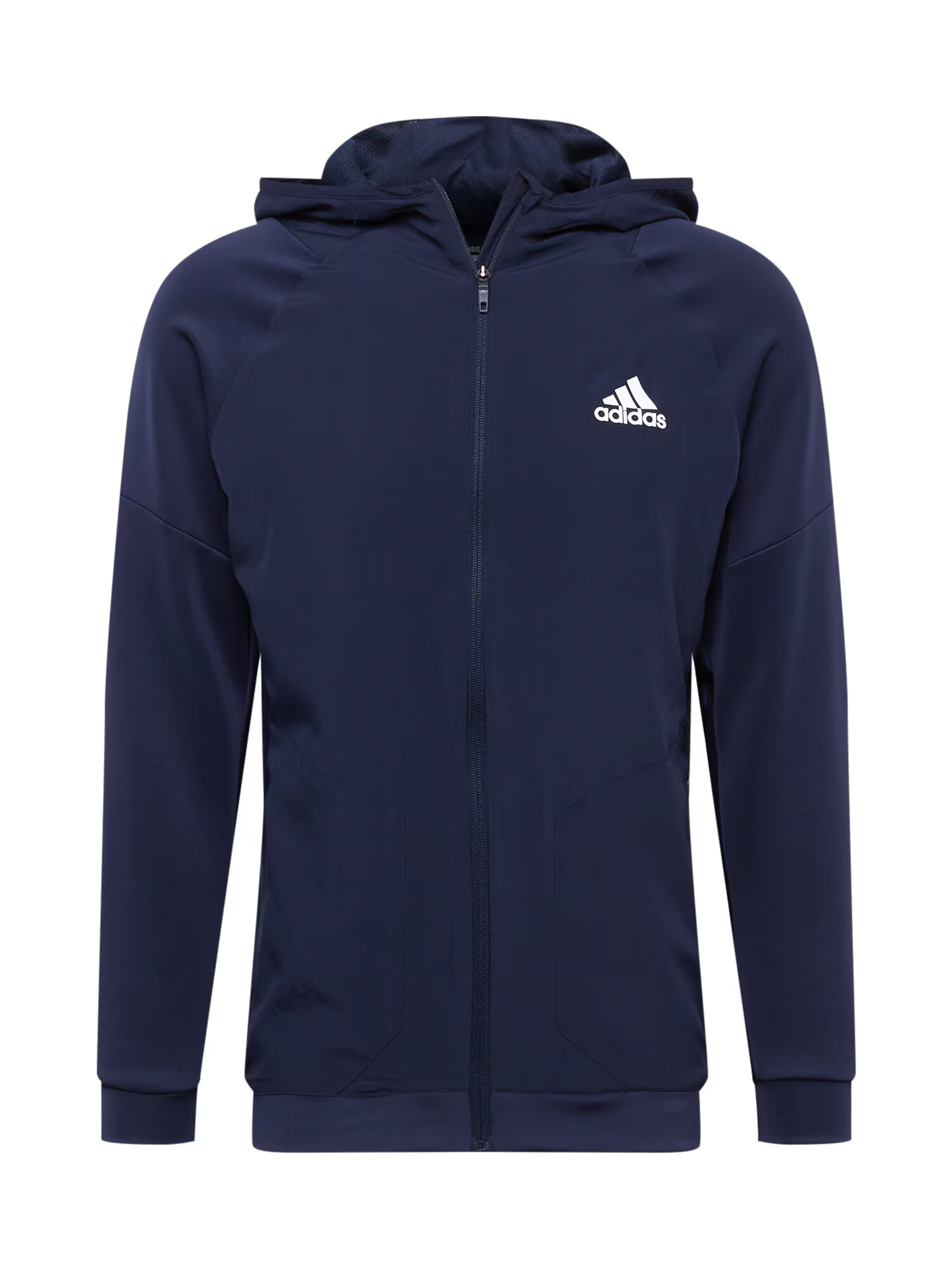 ADIDAS SPORTSWEAR Αθλητικό μπουφάν ναυτικό μπλε / λευκό - Pepit.gr