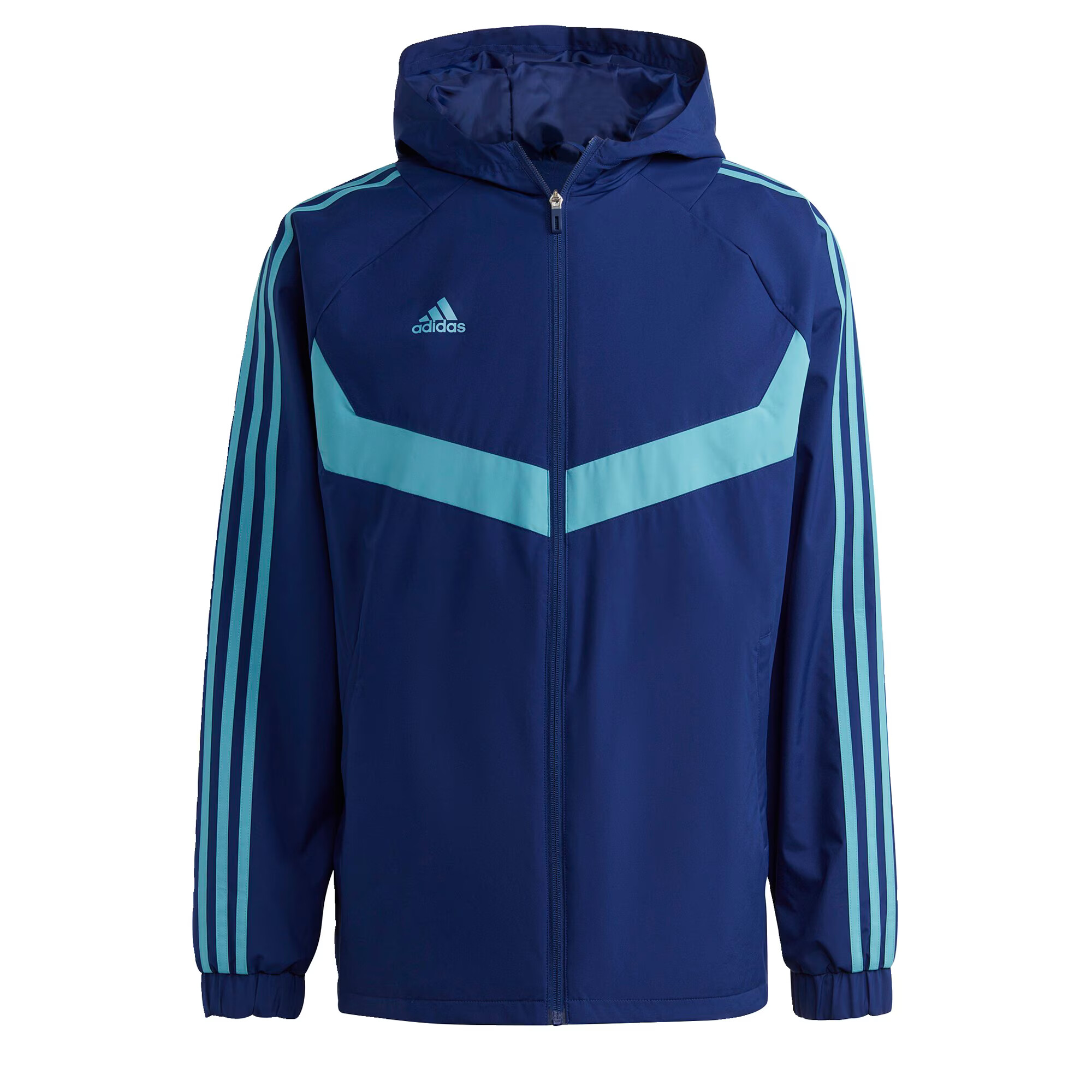 ADIDAS SPORTSWEAR Αθλητικό μπουφάν 'Tiro' μπλε ουρανού / σκούρο μπλε - Pepit.gr