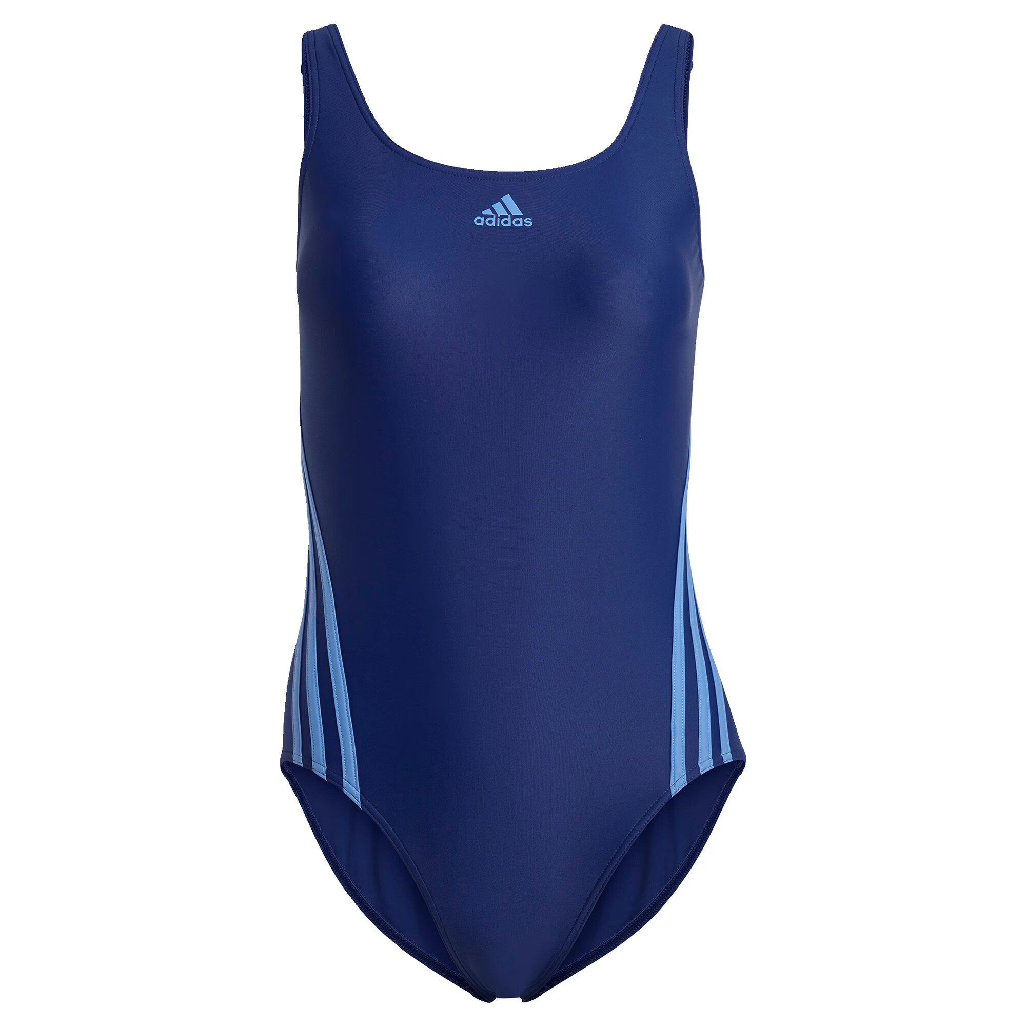 ADIDAS SPORTSWEAR Αθλητικό ολόσωμο μαγιό '3-Stripes' αζούρ / σκούρο μπλε - Pepit.gr