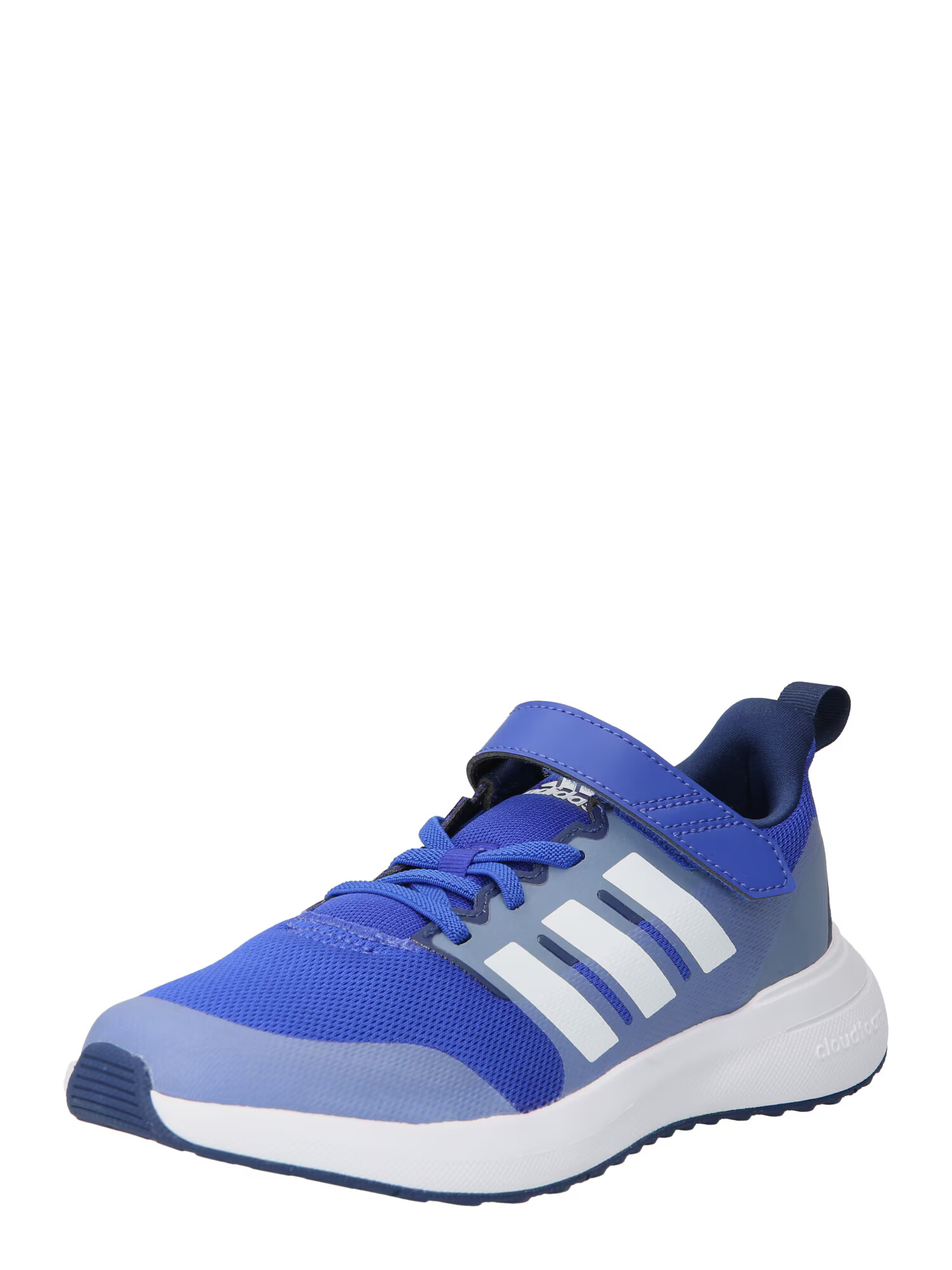 ADIDAS SPORTSWEAR Αθλητικό παπούτσι 'Fortarun 2.0 Cloudfoam Elastic Lace Strap' μπλε φιμέ / μπλε βιολετί / λευκό - Pepit.gr