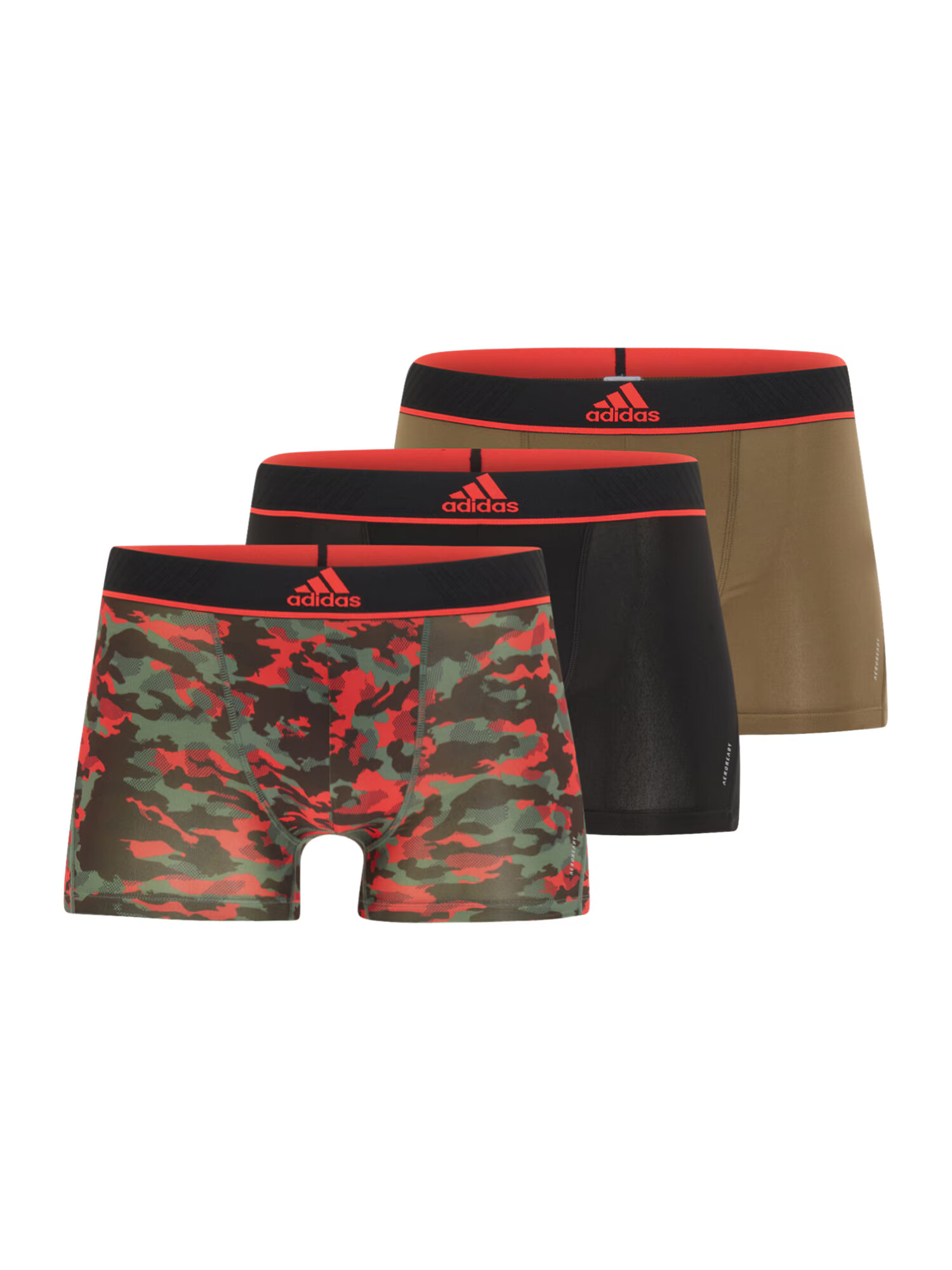 ADIDAS SPORTSWEAR Αθλητικό σλιπ χακί / ανοικτό πράσινο / πορτοκαλί / μαύρο - Pepit.gr