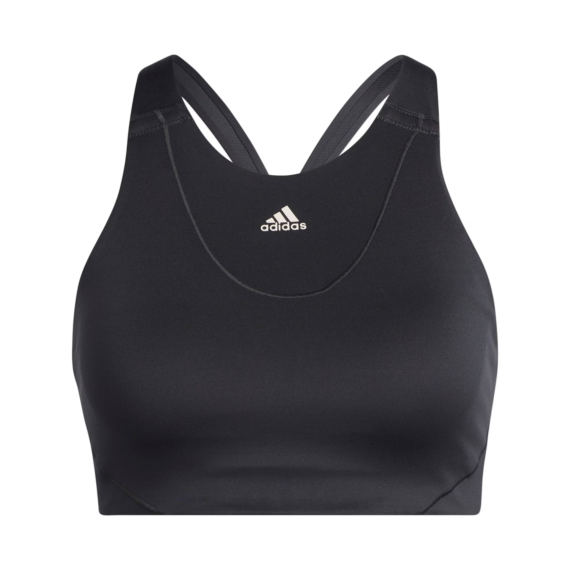 ADIDAS SPORTSWEAR Αθλητικό σουτιέν ανθρακί / λευκό - Pepit.gr