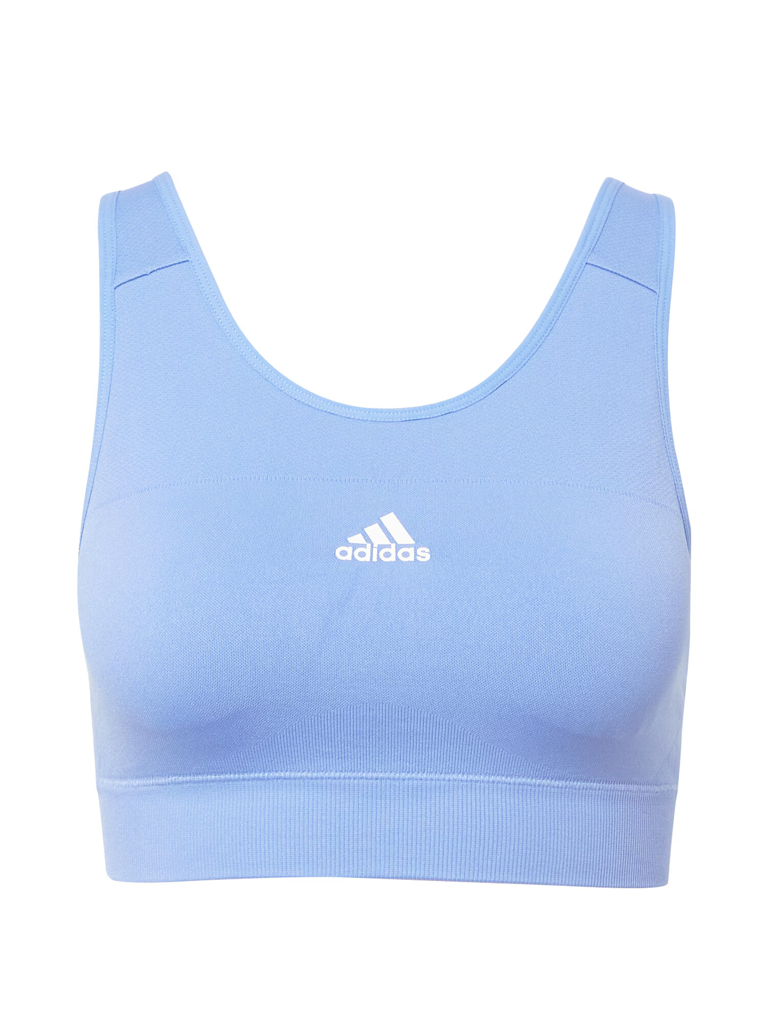 ADIDAS SPORTSWEAR Αθλητικό σουτιέν 'Aero Medium-Support' γαλάζιο / λευκό - Pepit.gr