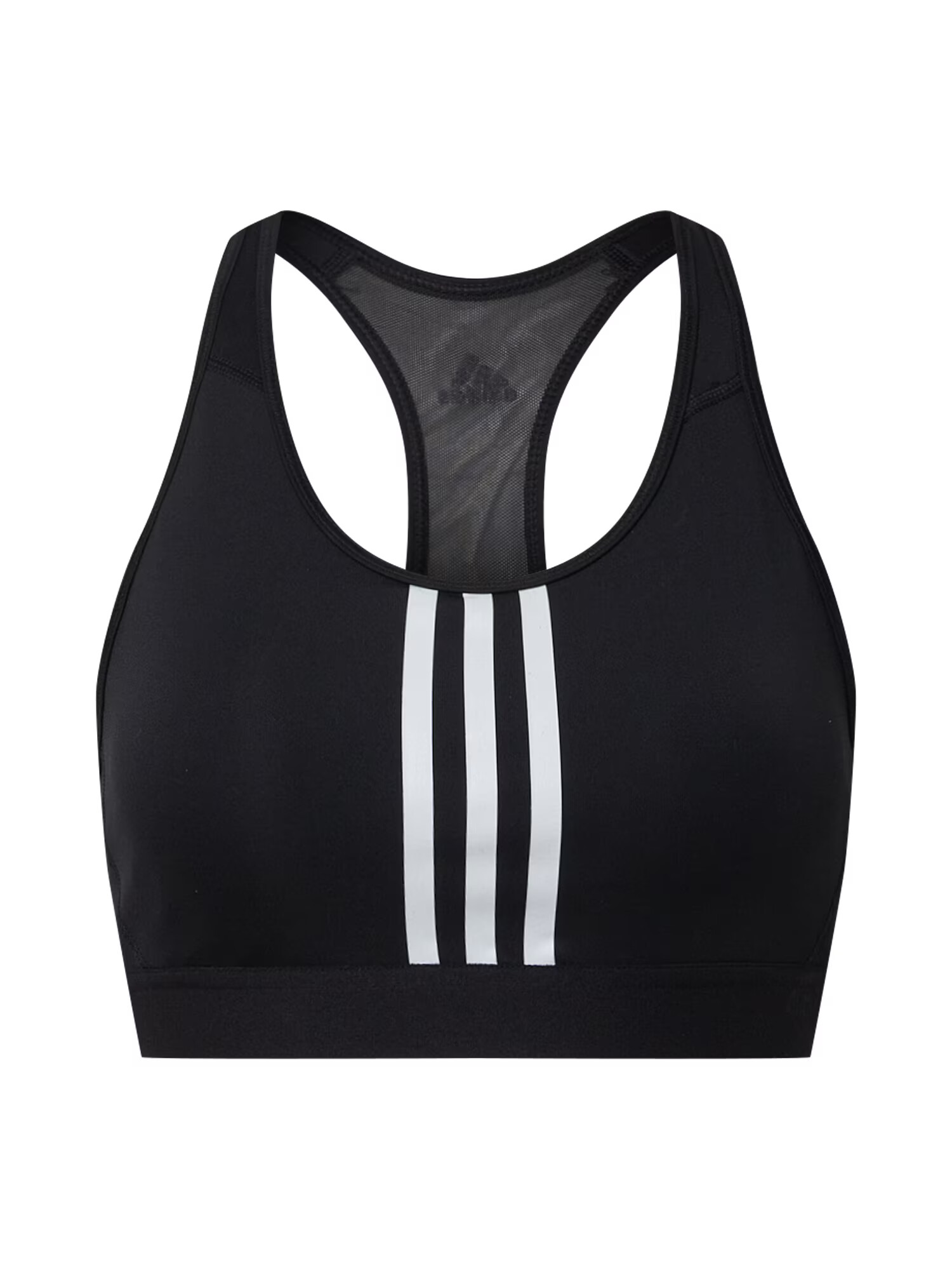 ADIDAS SPORTSWEAR Αθλητικό σουτιέν μαύρο / λευκό - Pepit.gr