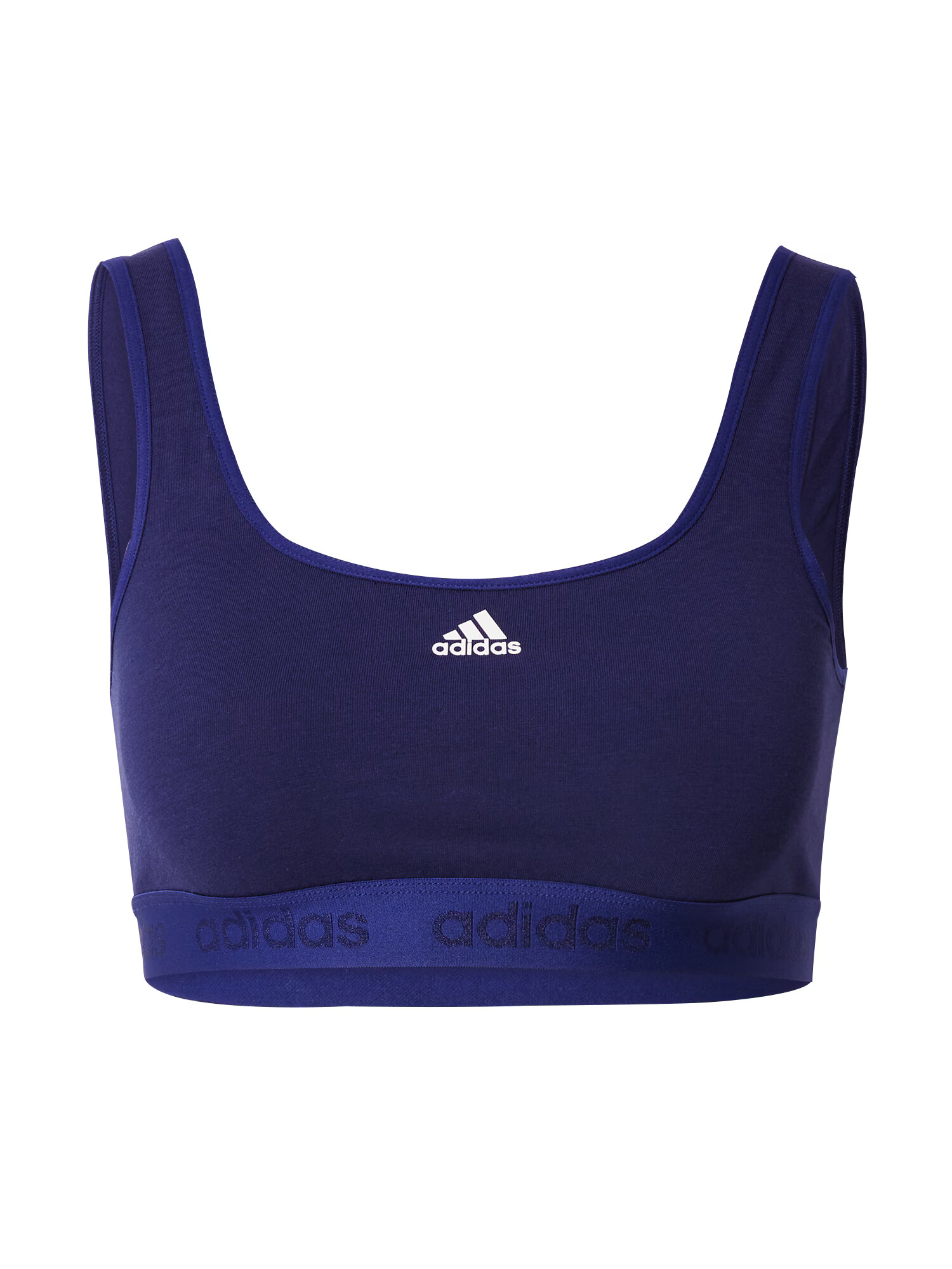 ADIDAS SPORTSWEAR Αθλητικό σουτιέν ναυτικό μπλε / λευκό - Pepit.gr