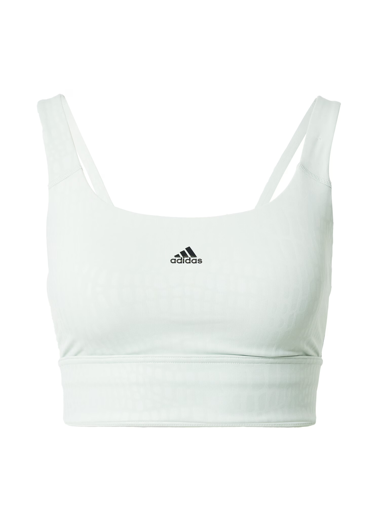 ADIDAS SPORTSWEAR Αθλητικό σουτιέν 'Powerimpact Medium-Support Longline' πράσινο παστέλ / μαύρο - Pepit.gr