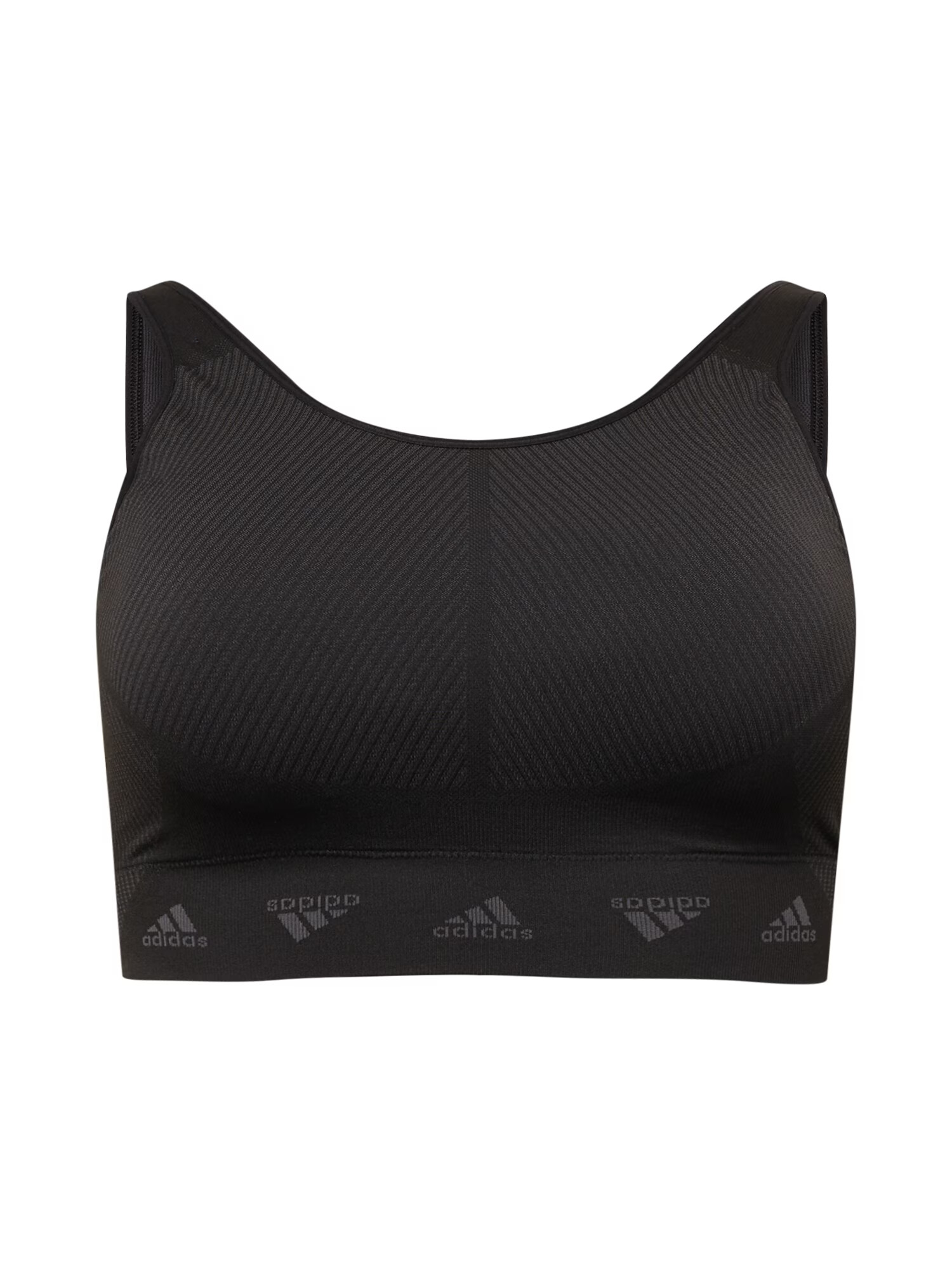 ADIDAS SPORTSWEAR Αθλητικό σουτιέν σκούρο γκρι / μαύρο - Pepit.gr