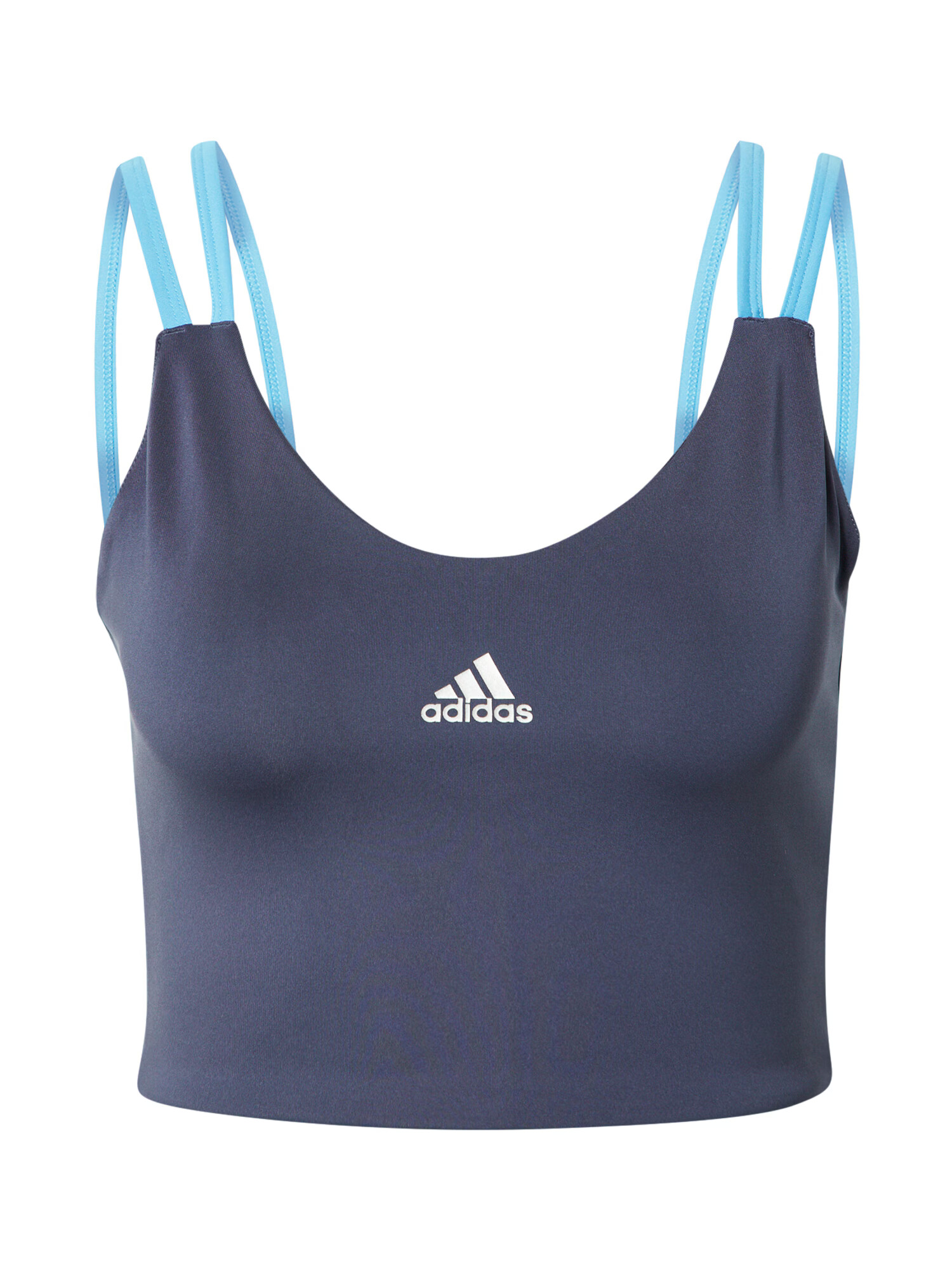 ADIDAS SPORTSWEAR Αθλητικό σουτιέν 'UFORU' ναυτικό μπλε / γαλάζιο / λευκό - Pepit.gr