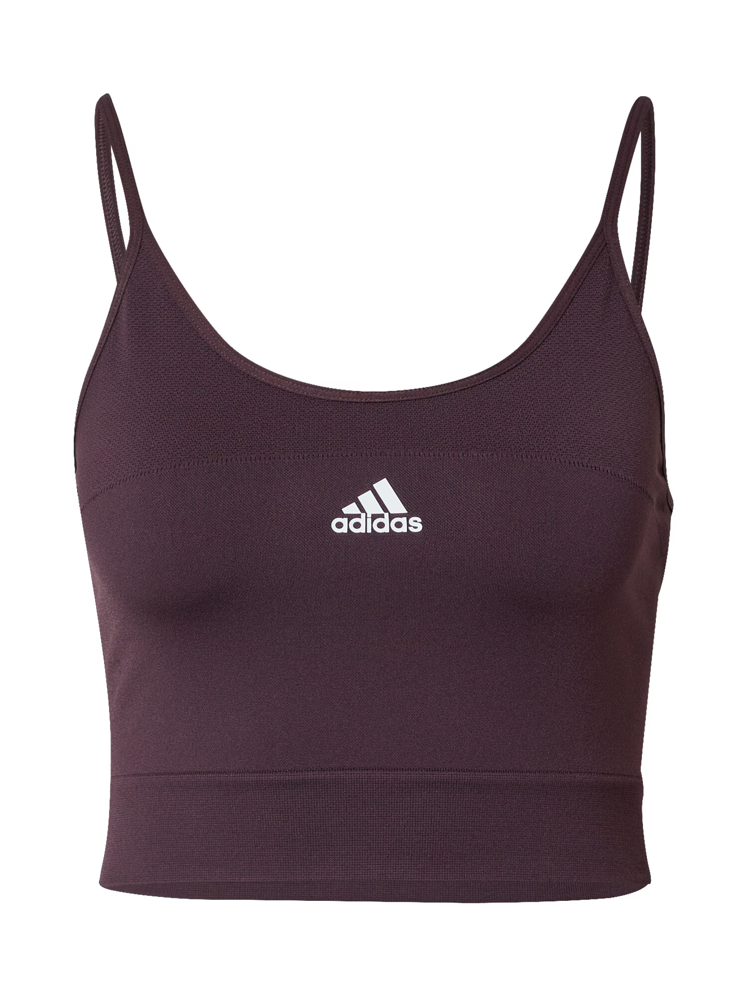 ADIDAS SPORTSWEAR Αθλητικό τοπ 'Aero Seamless ' σκούρο κόκκινο / λευκό - Pepit.gr