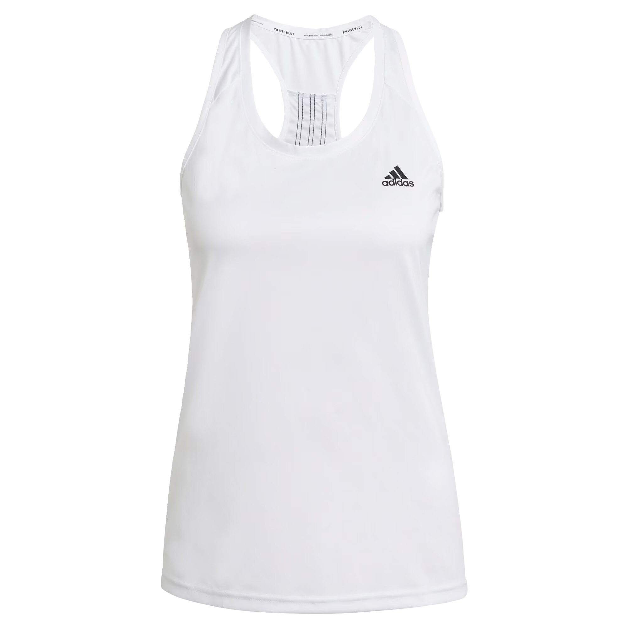 ADIDAS SPORTSWEAR Αθλητικό τοπ 'Designed To Move 3-Stripes' μαύρο / λευκό - Pepit.gr