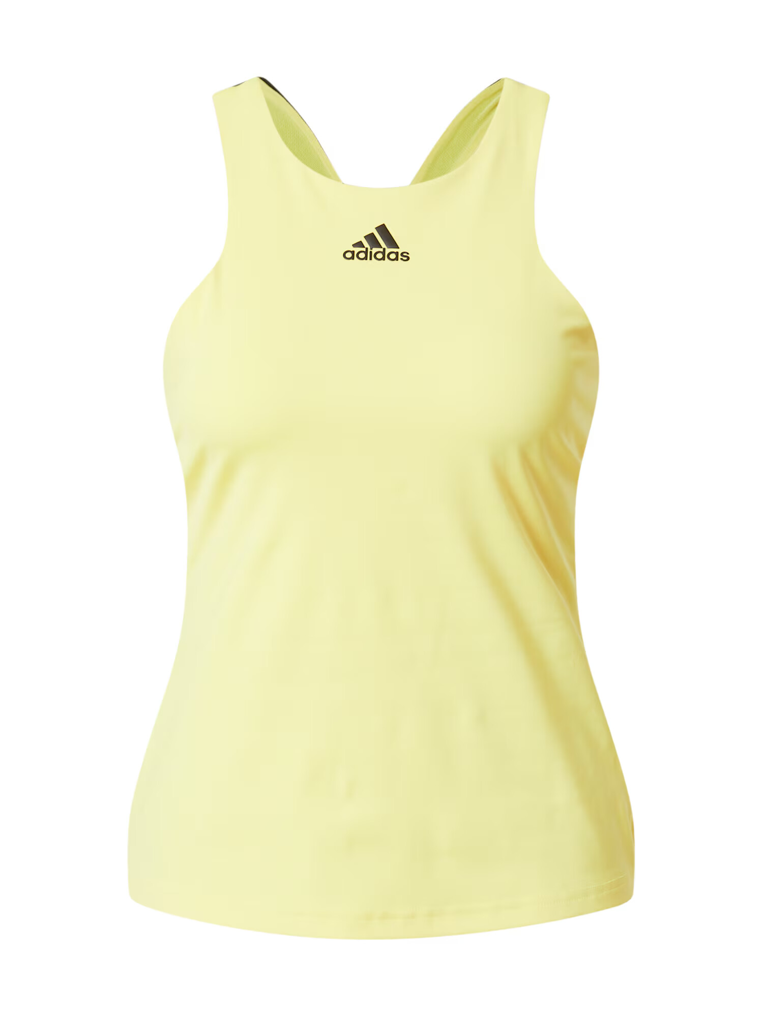 ADIDAS SPORTSWEAR Αθλητικό τοπ κίτρινο / μαύρο - Pepit.gr