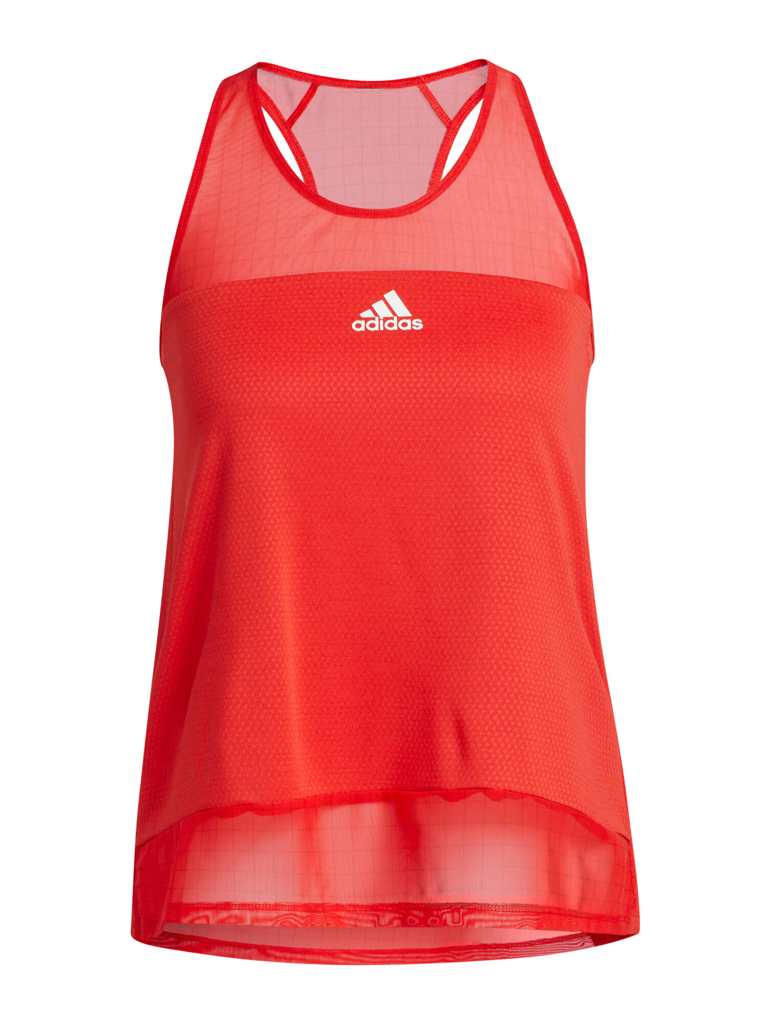 ADIDAS SPORTSWEAR Αθλητικό τοπ κόκκινο / λευκό - Pepit.gr