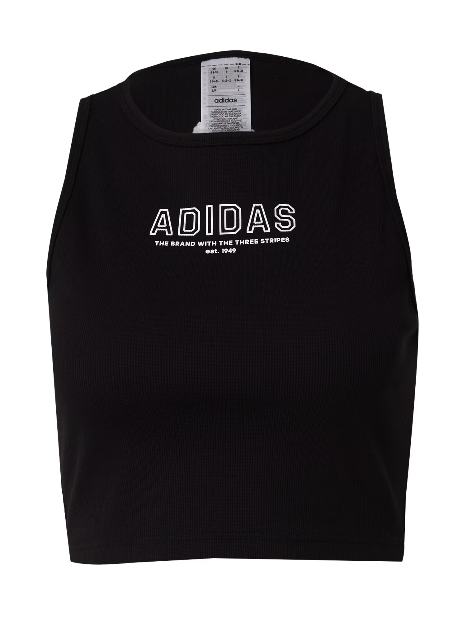 ADIDAS SPORTSWEAR Αθλητικό τοπ 'Last Days Of Summer ' μαύρο / λευκό - Pepit.gr