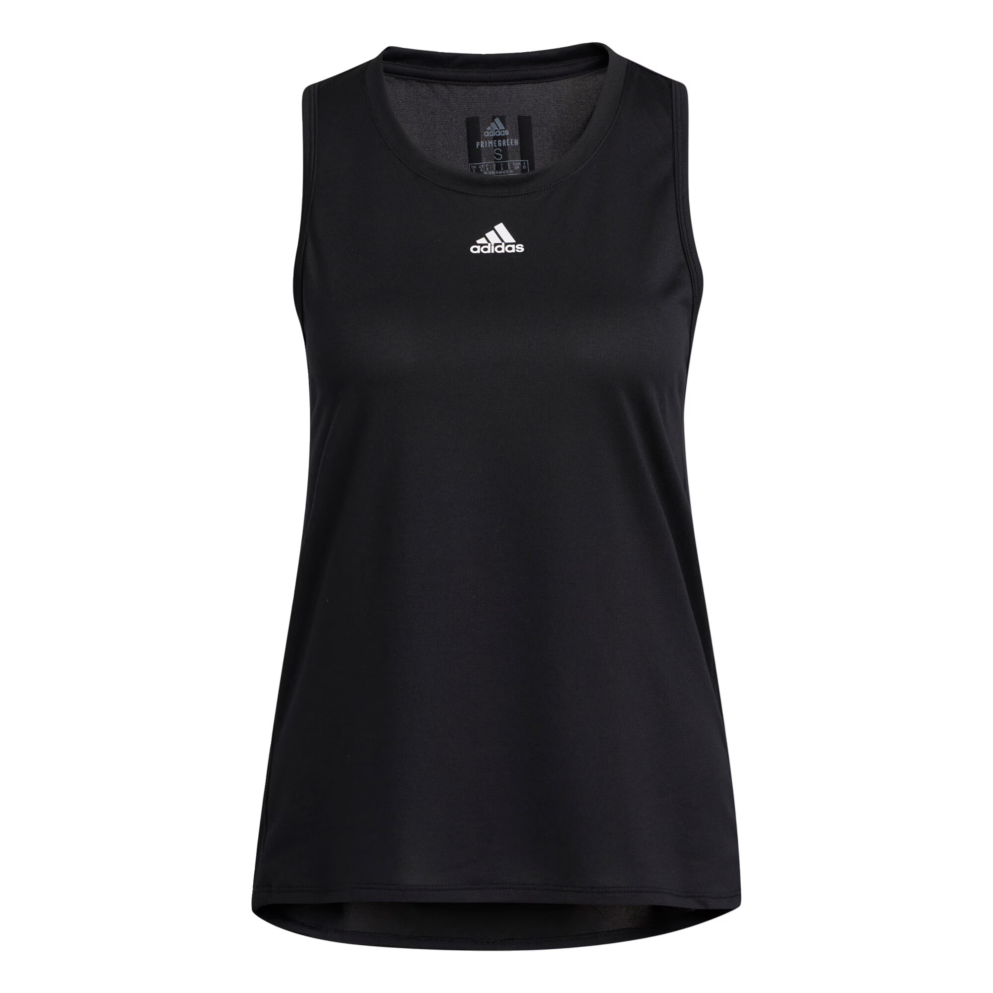 ADIDAS SPORTSWEAR Αθλητικό τοπ μαύρο / λευκό - Pepit.gr