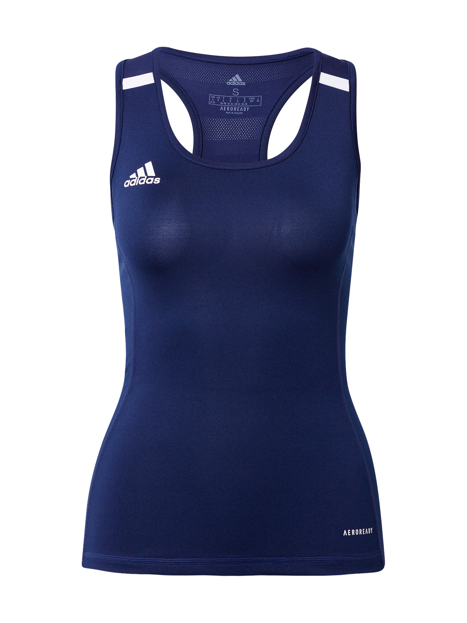 ADIDAS SPORTSWEAR Αθλητικό τοπ 'Team 19' γεντιανή / λευκό - Pepit.gr