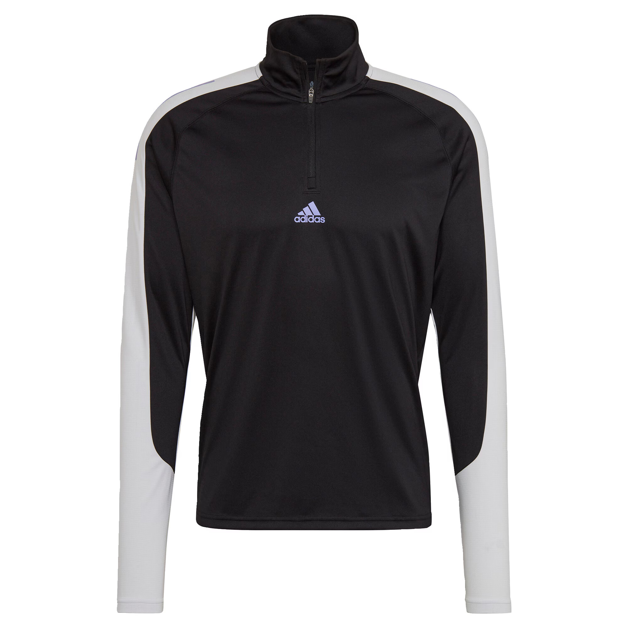 ADIDAS SPORTSWEAR Λειτουργικό μπλουζάκι ανοικτό γκρι / μπλε βιολετί / μαύρο - Pepit.gr