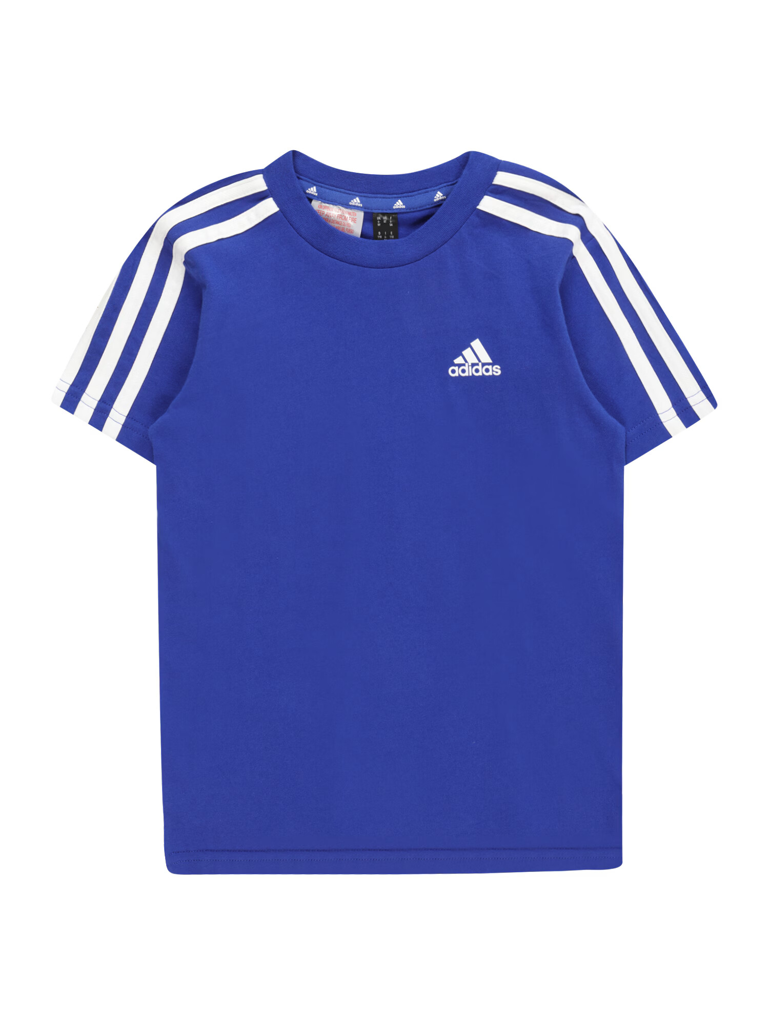 ADIDAS SPORTSWEAR Λειτουργικό μπλουζάκι 'Essentials 3-Stripes ' μπλε ουρανού / λευκό - Pepit.gr