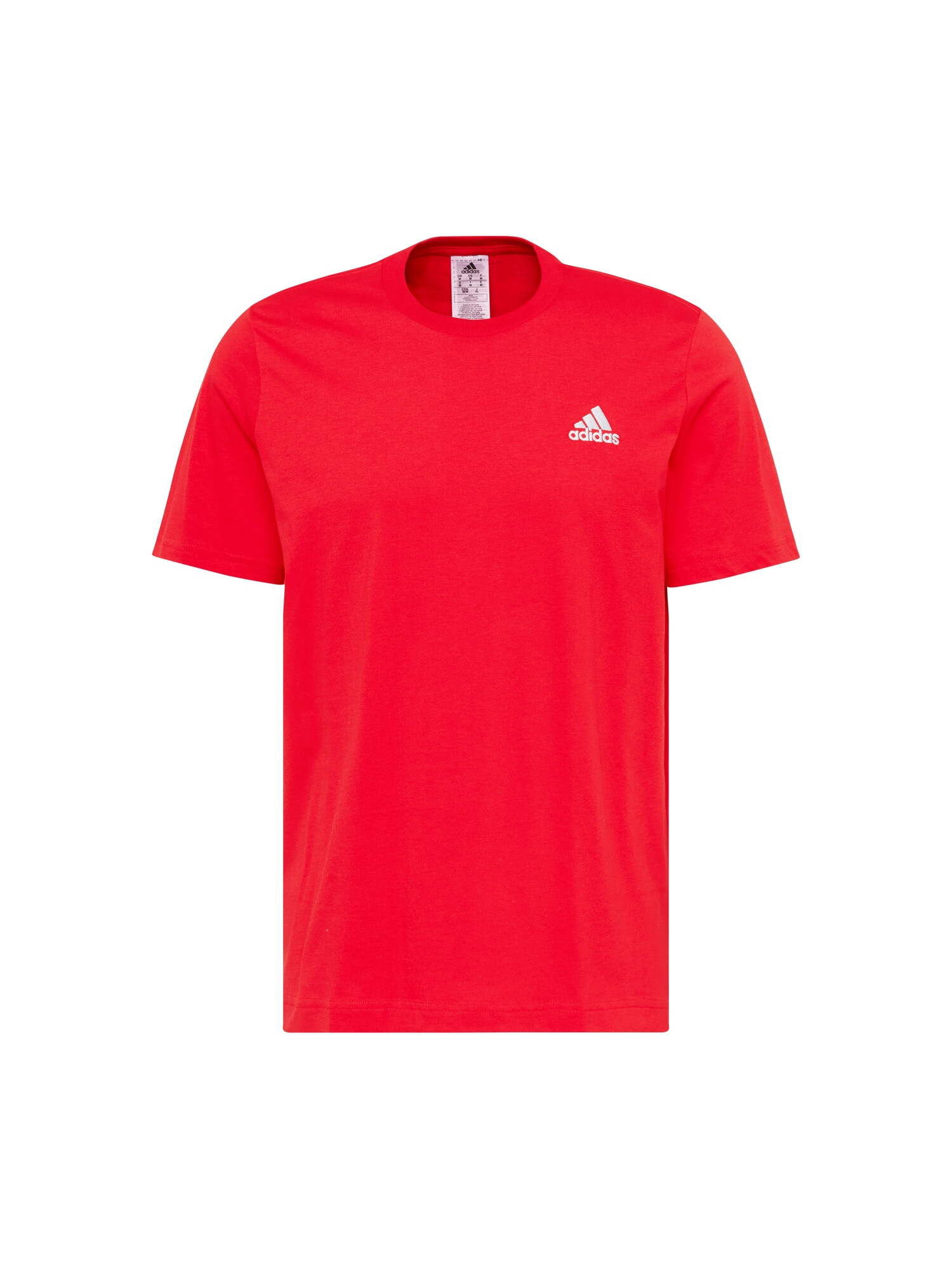 ADIDAS SPORTSWEAR Λειτουργικό μπλουζάκι 'Essentials' κόκκινο / λευκό - Pepit.gr