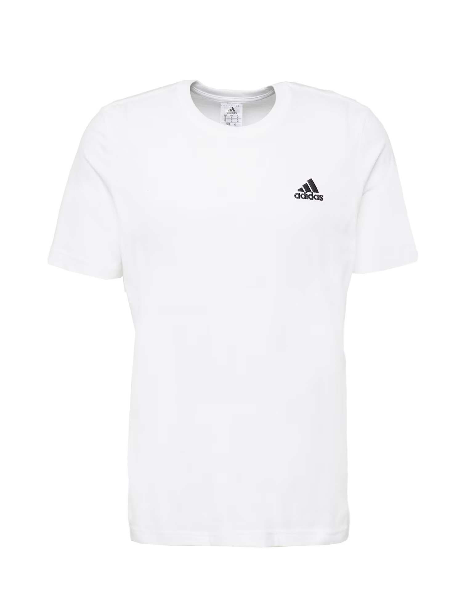 ADIDAS SPORTSWEAR Λειτουργικό μπλουζάκι 'Essentials' μαύρο / λευκό - Pepit.gr