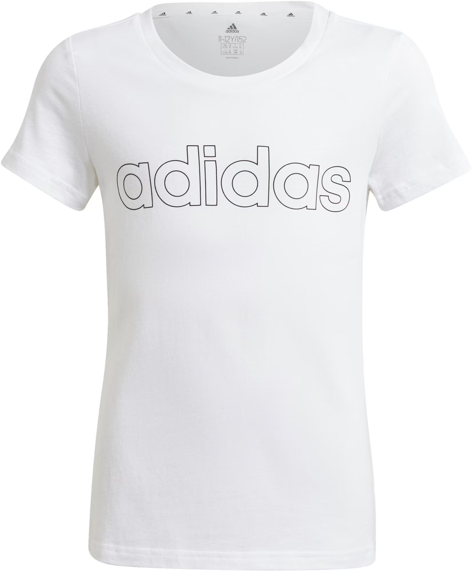 ADIDAS SPORTSWEAR Λειτουργικό μπλουζάκι 'Essentials' μαύρο / λευκό - Pepit.gr