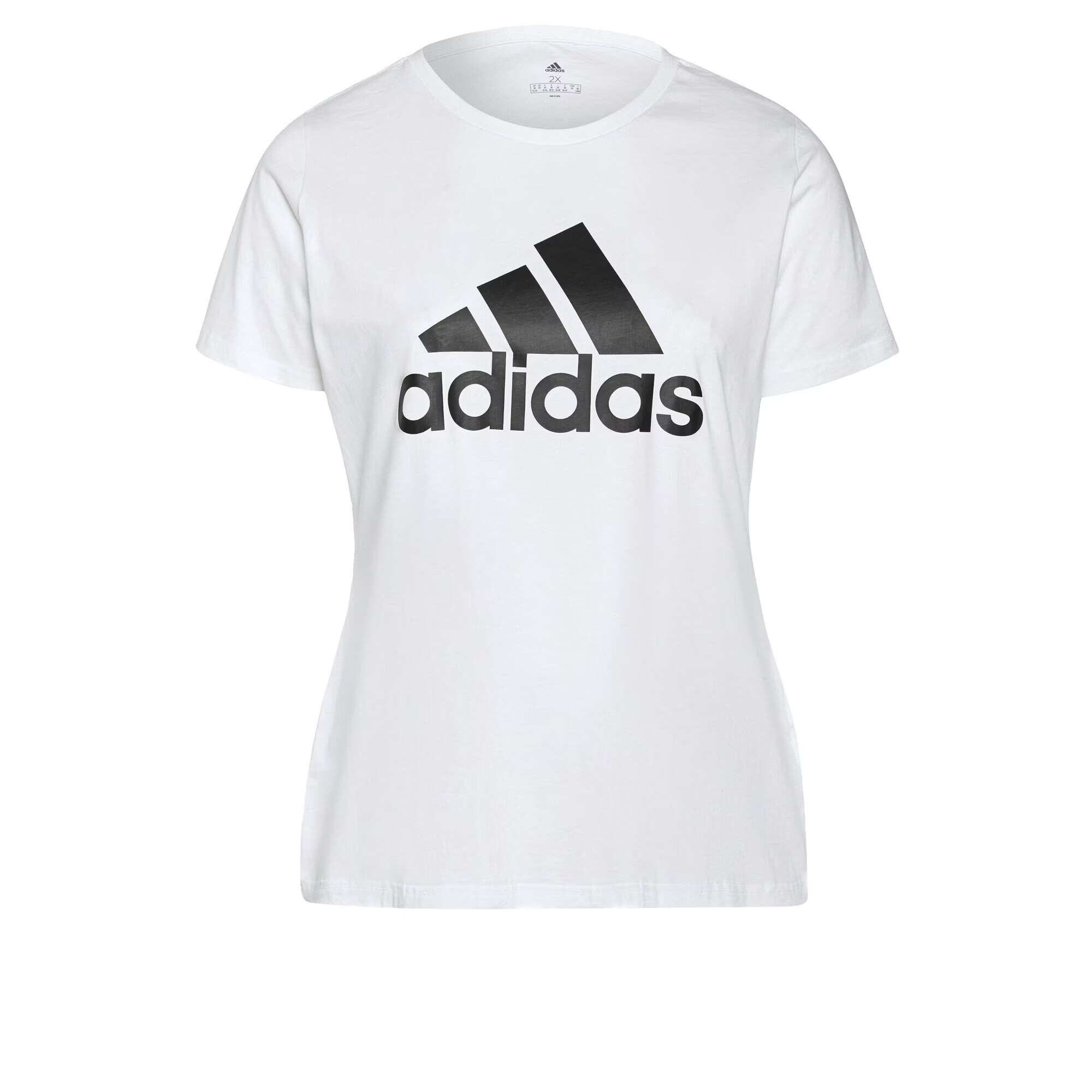 ADIDAS SPORTSWEAR Λειτουργικό μπλουζάκι 'Essentials' μαύρο / offwhite - Pepit.gr