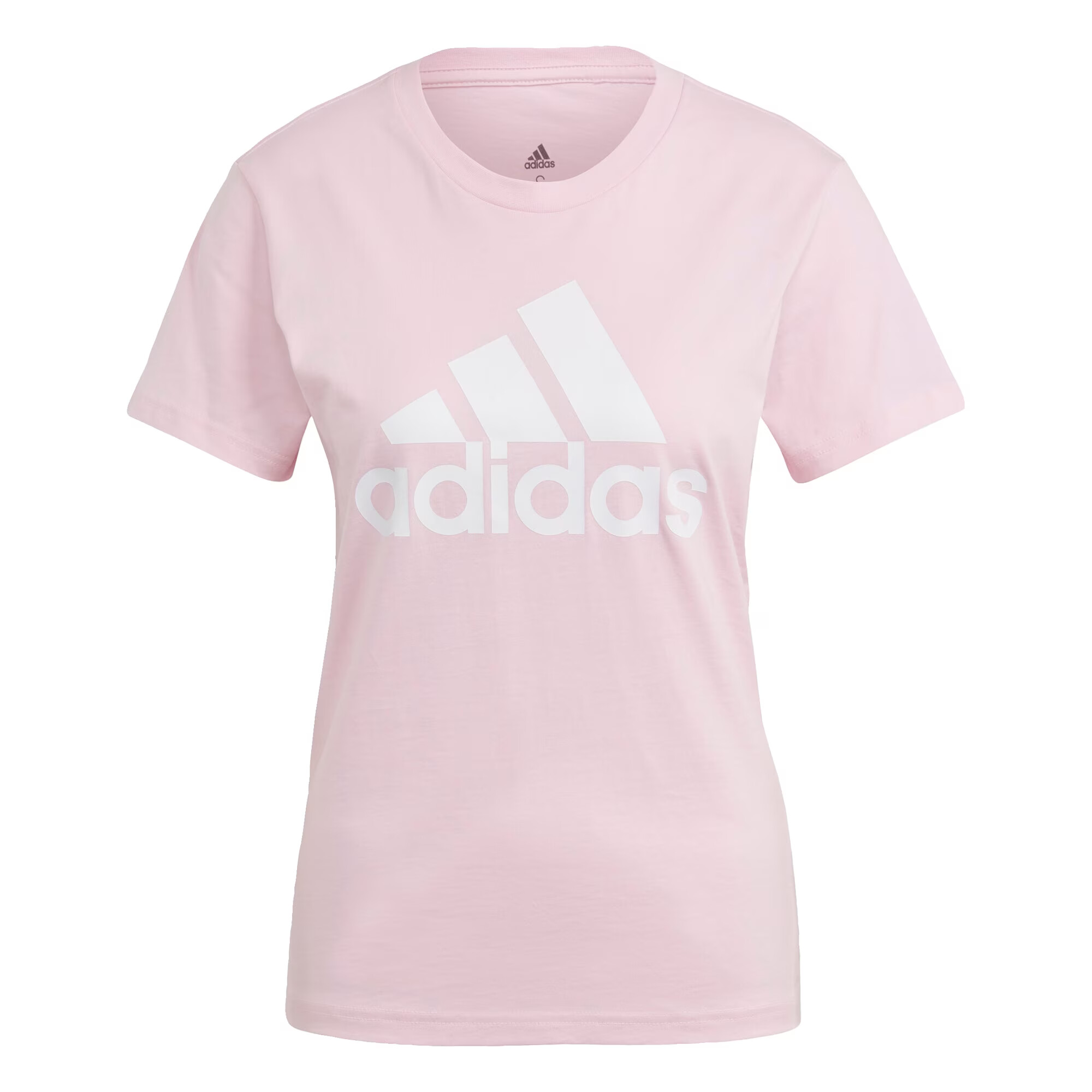 ADIDAS SPORTSWEAR Λειτουργικό μπλουζάκι 'Essentials' ροζ / λευκό - Pepit.gr