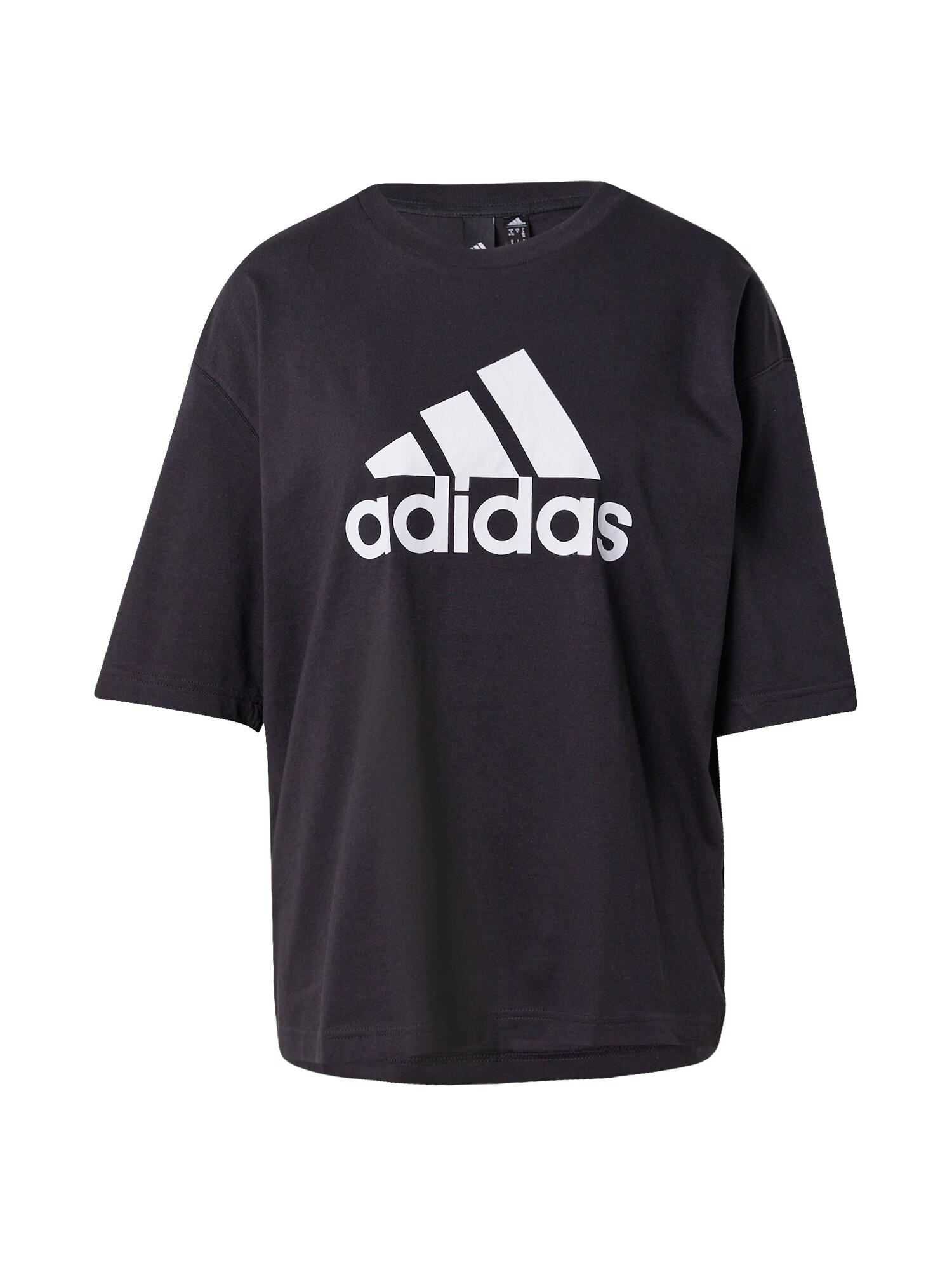 ADIDAS SPORTSWEAR Λειτουργικό μπλουζάκι 'Future Icons Badge Of Sport' μαύρο / λευκό - Pepit.gr