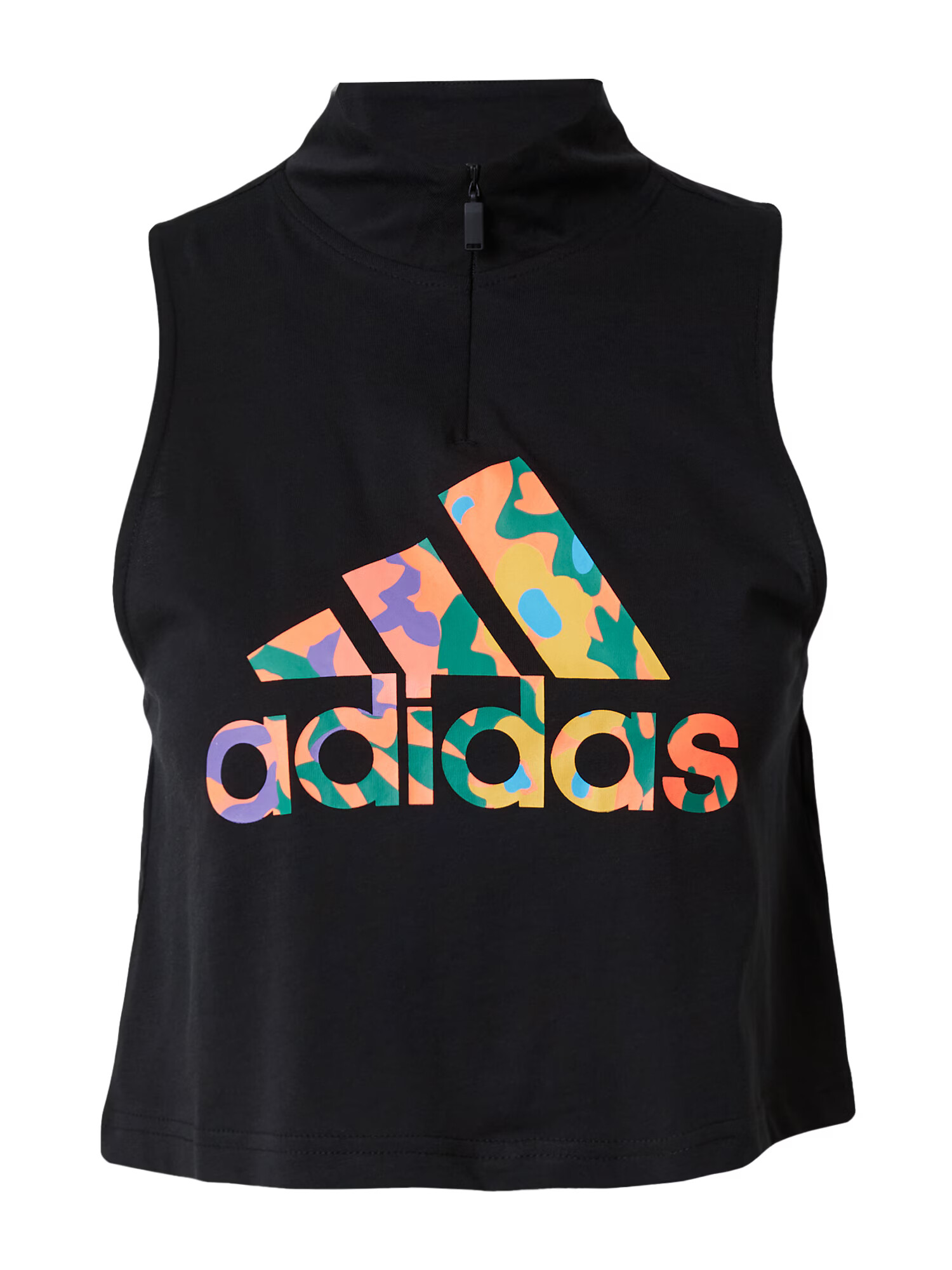 ADIDAS SPORTSWEAR Λειτουργικό μπλουζάκι γαλάζιο / κίτρινο / πράσινο / μαύρο - Pepit.gr