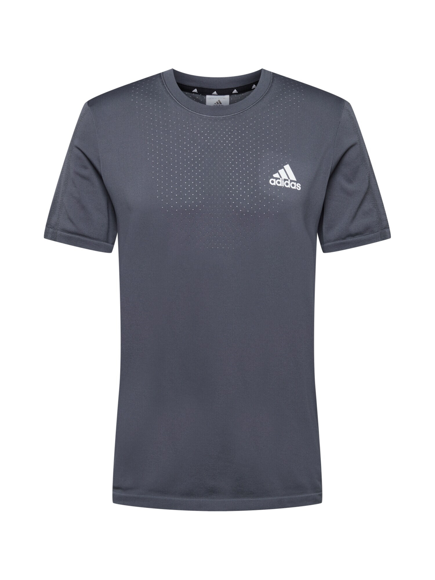 ADIDAS SPORTSWEAR Λειτουργικό μπλουζάκι γκρι / λευκό - Pepit.gr