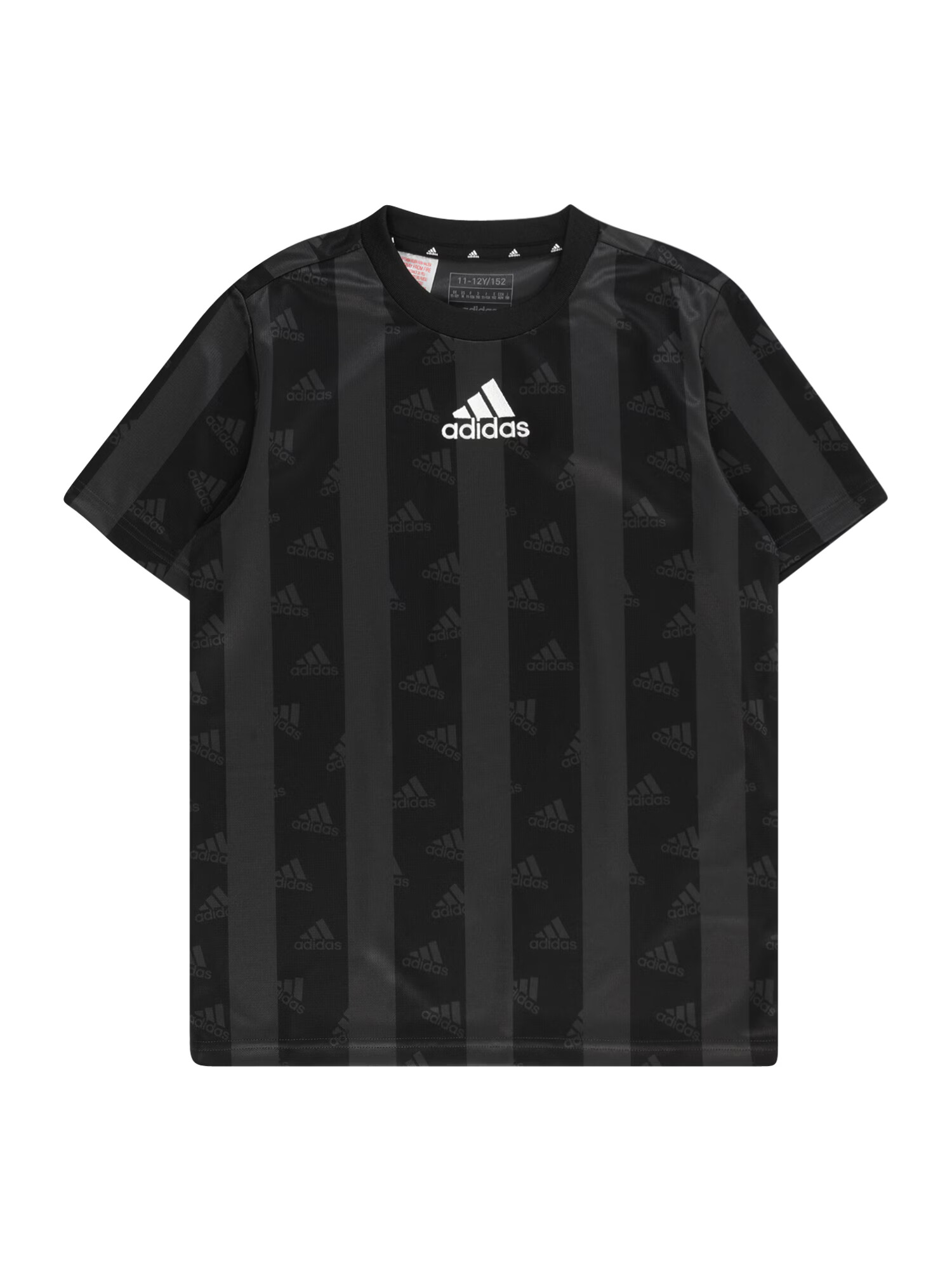 ADIDAS SPORTSWEAR Λειτουργικό μπλουζάκι γκρι / μαύρο / λευκό - Pepit.gr