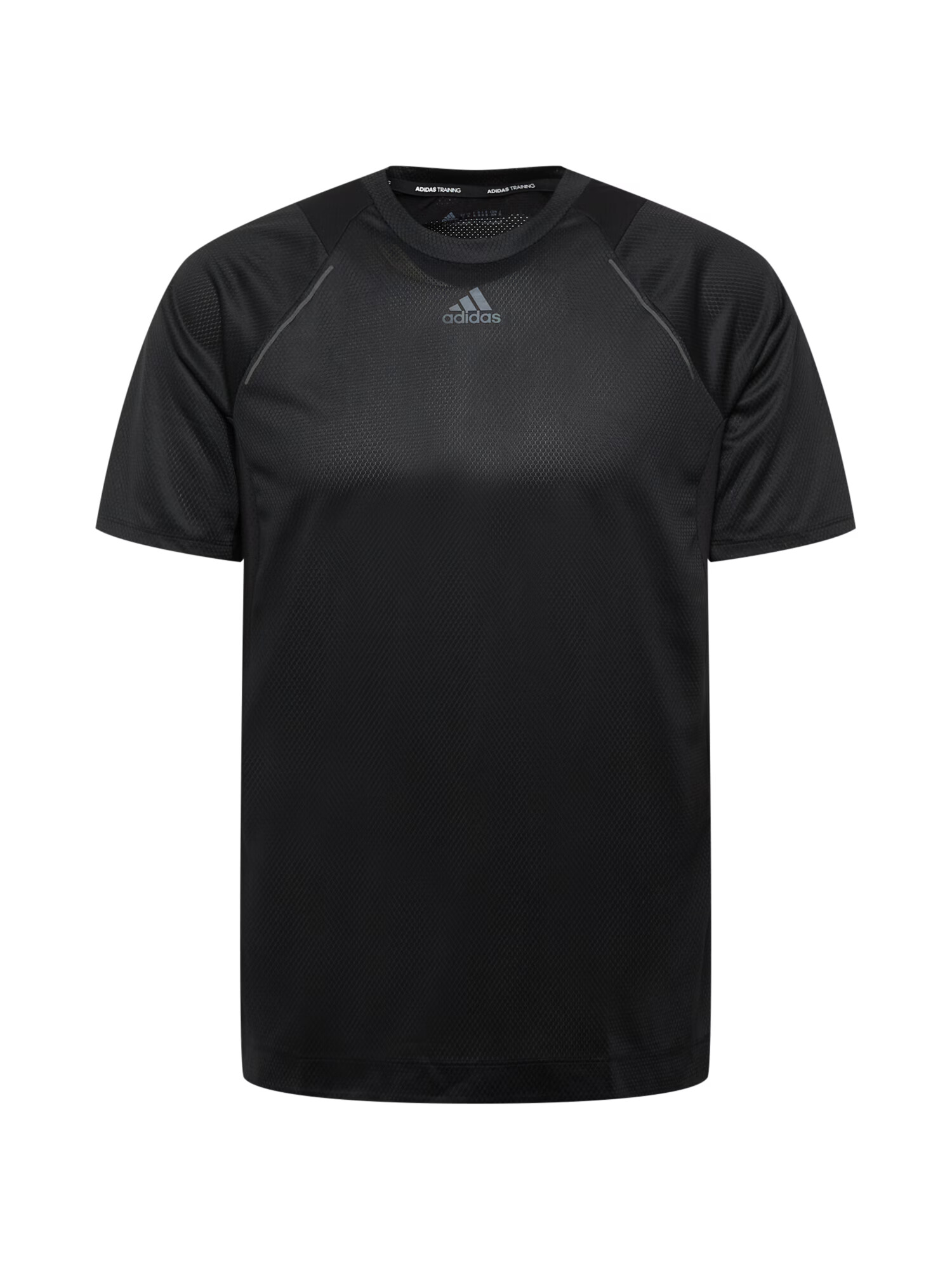 ADIDAS SPORTSWEAR Λειτουργικό μπλουζάκι 'Hiit Spin ' γκρι / μαύρο - Pepit.gr