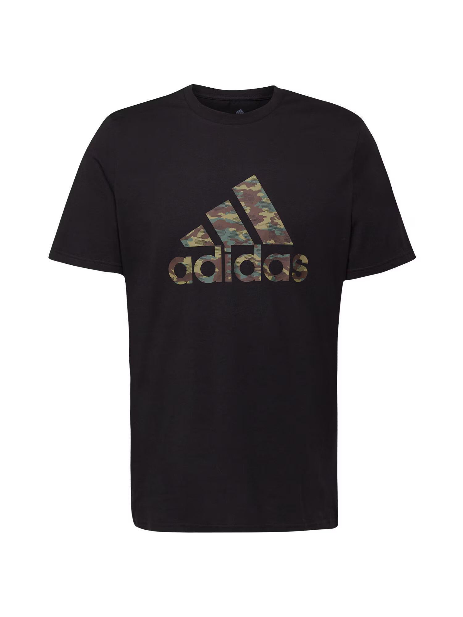 ADIDAS SPORTSWEAR Λειτουργικό μπλουζάκι καφέ / ανοικτό καφέ / γαλαζοπράσινο / μαύρο - Pepit.gr