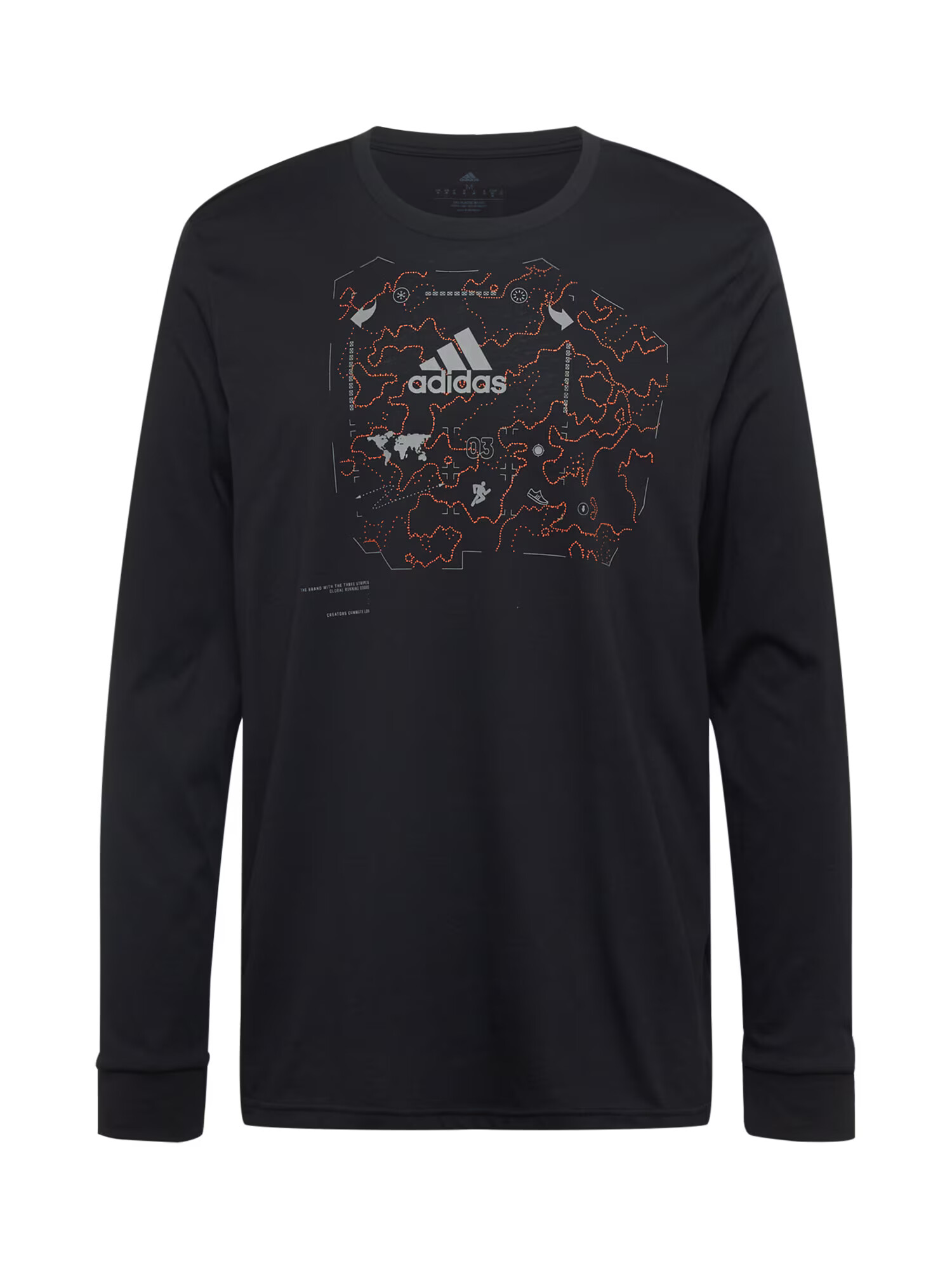 ADIDAS SPORTSWEAR Λειτουργικό μπλουζάκι καφέ / γκρι / μαύρο - Pepit.gr