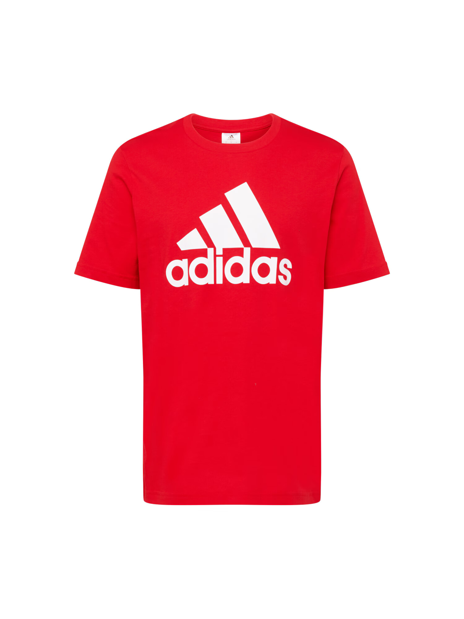 ADIDAS SPORTSWEAR Λειτουργικό μπλουζάκι 'Essentials Big Logo' κόκκινο / λευκό - Pepit.gr