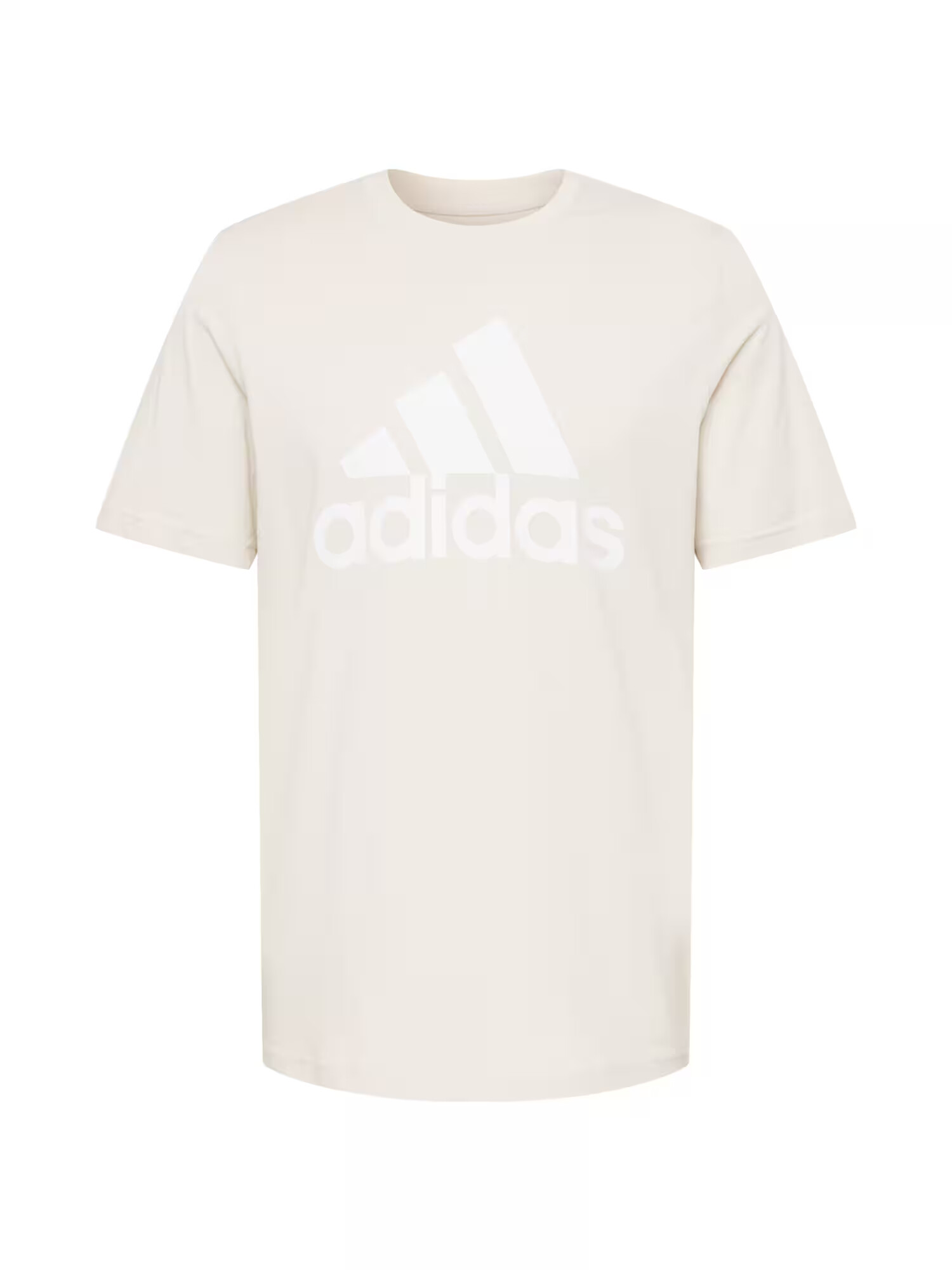 ADIDAS SPORTSWEAR Λειτουργικό μπλουζάκι κρεμ / λευκό - Pepit.gr